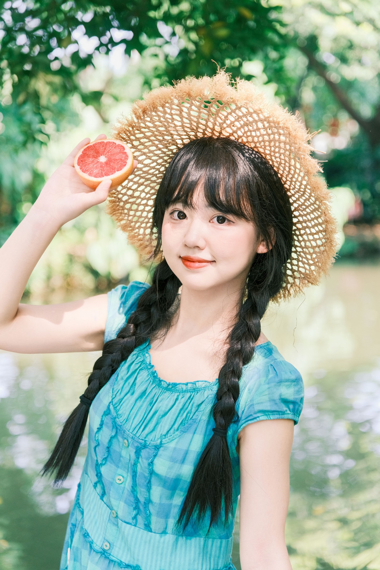 小梨花儿 – 《西柚味的夏天》[21P]-66COS