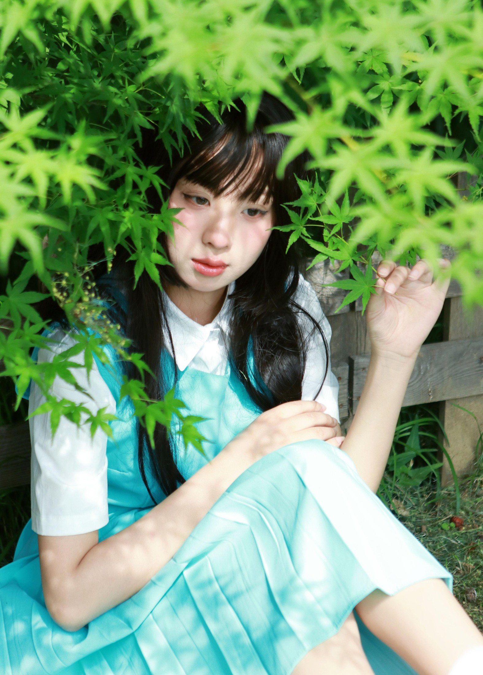 小u – 《日系氧气少女》[14P]-66COS
