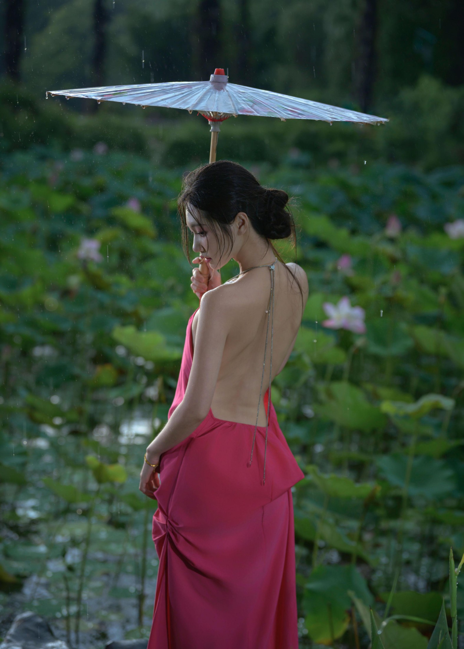 瑾瑾吖 – 《雨荷》[17P] 插图2