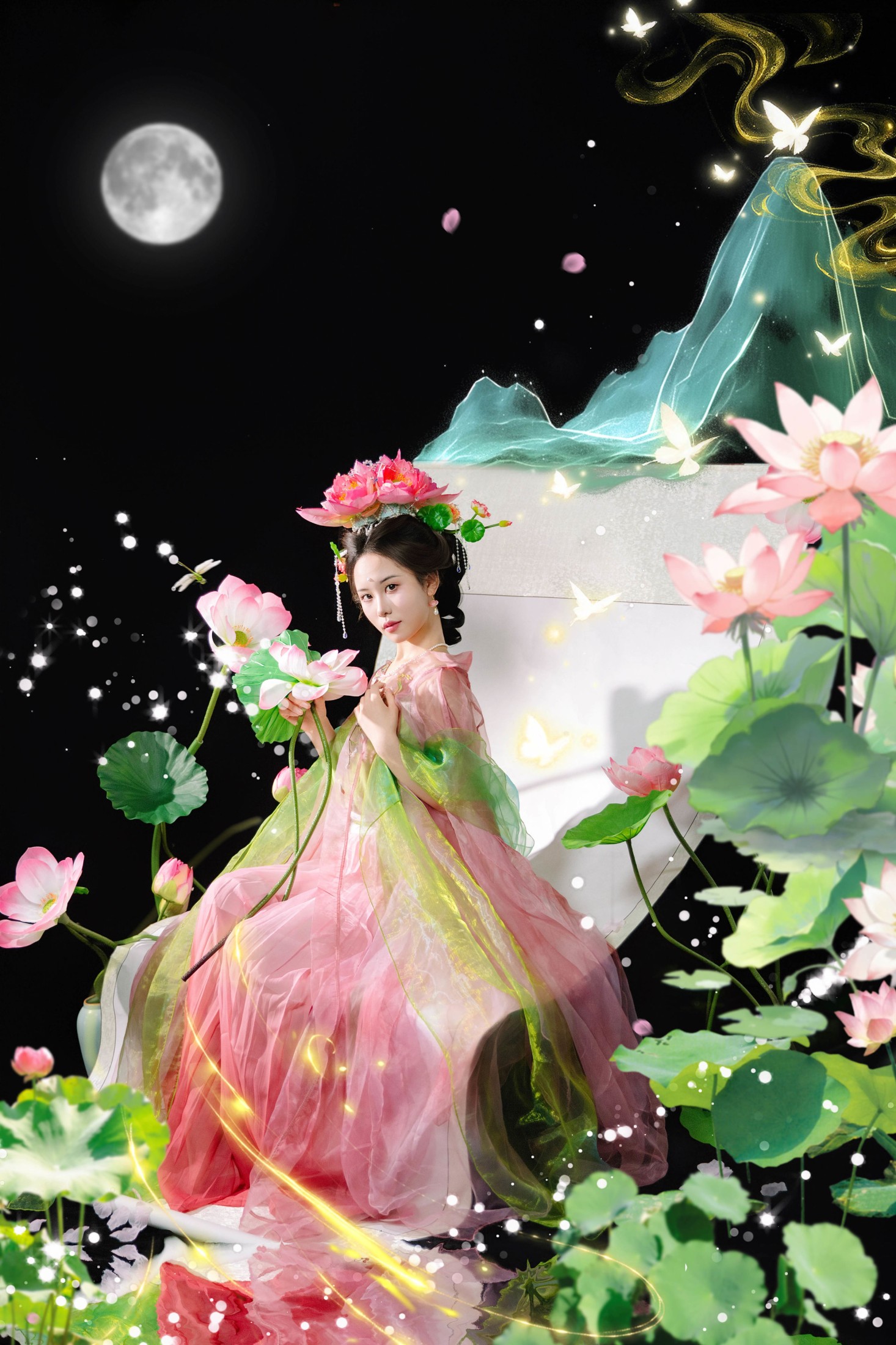 憨憨婷… – 《画中仙之荷花仙子》[20P] 插图3