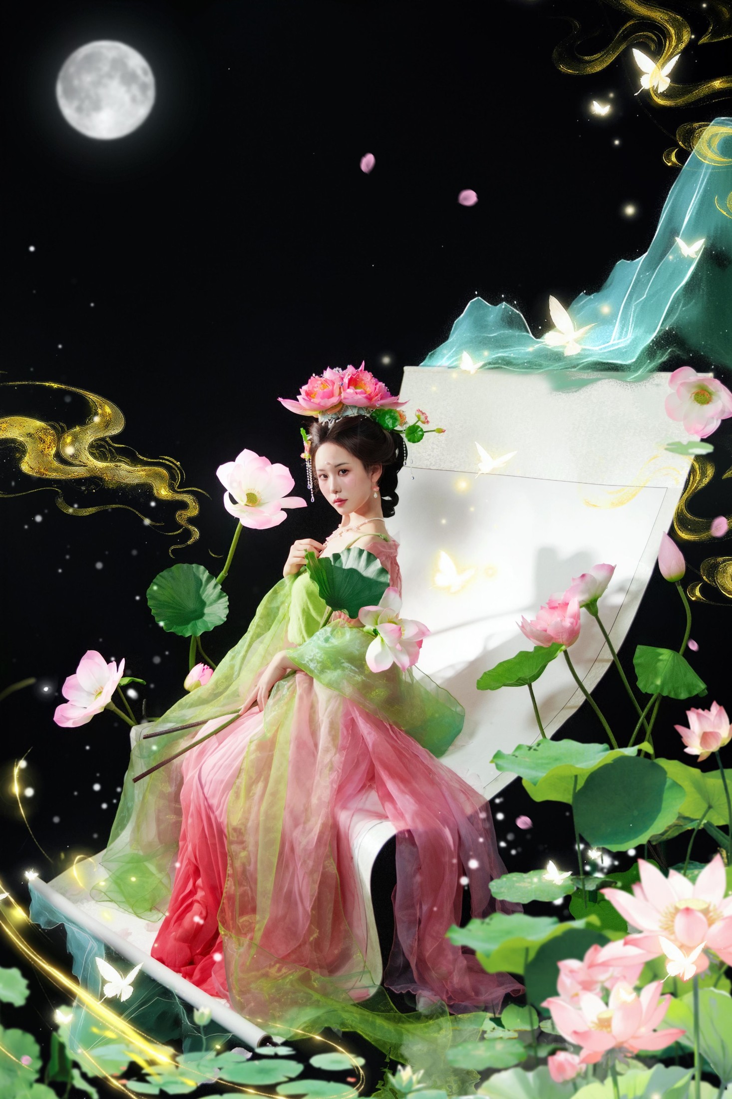 憨憨婷… – 《画中仙之荷花仙子》[20P] 插图4