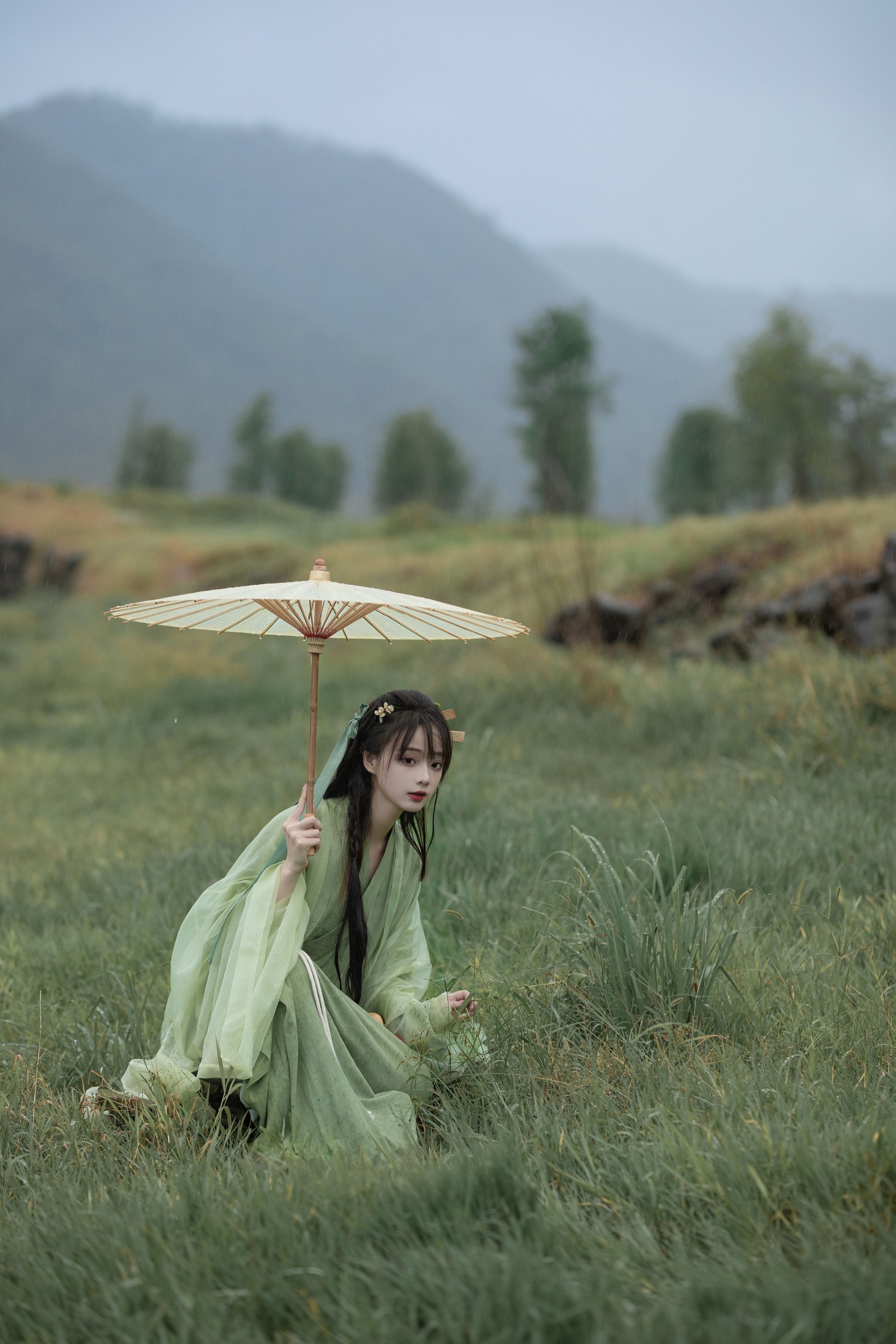 奇迹绣绣 – 《悠悠远山暮 ，独向白云归。》[14P] 插图5