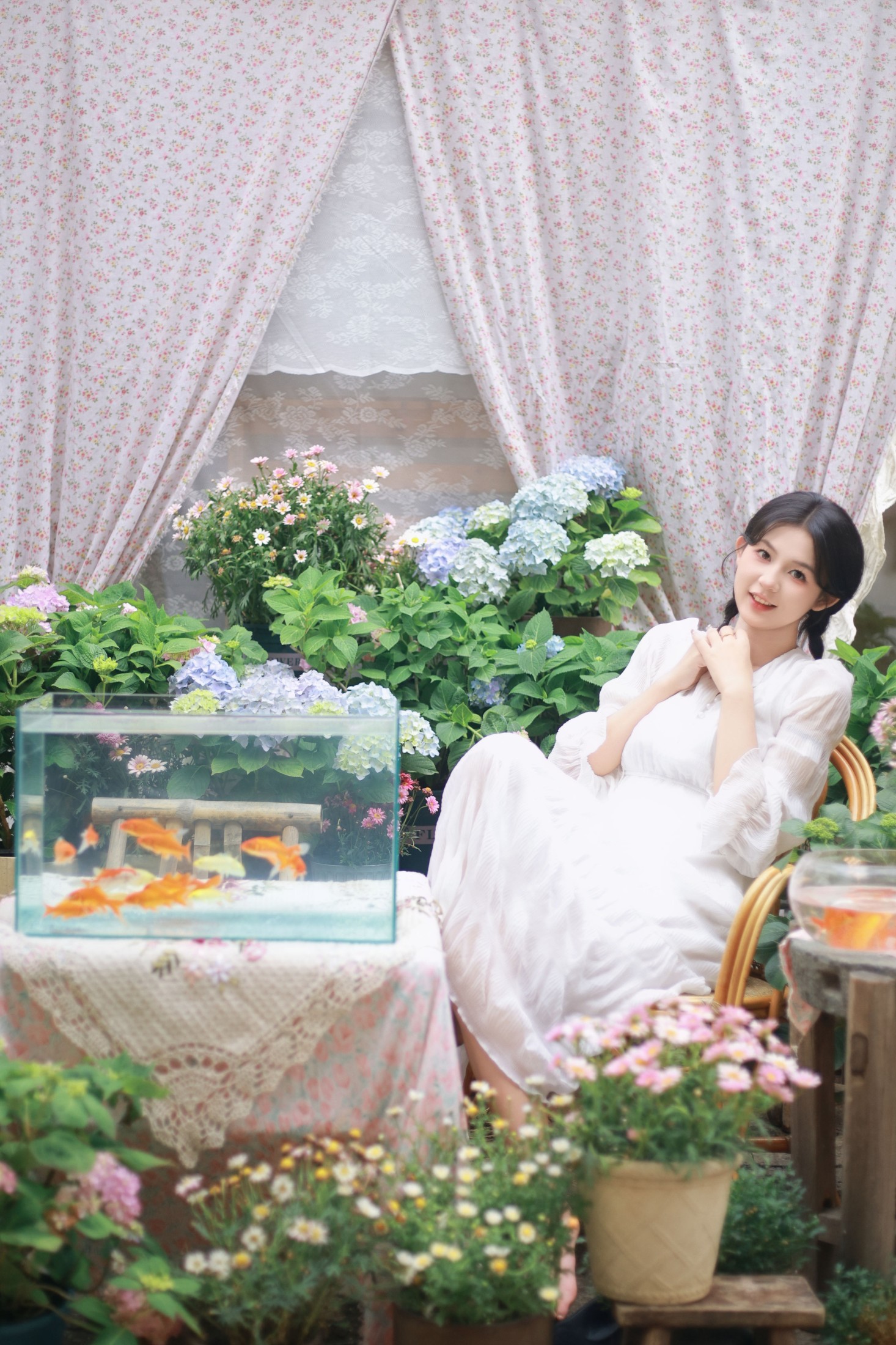 静子子 – 《院子里的金鱼》[13P] 插图3