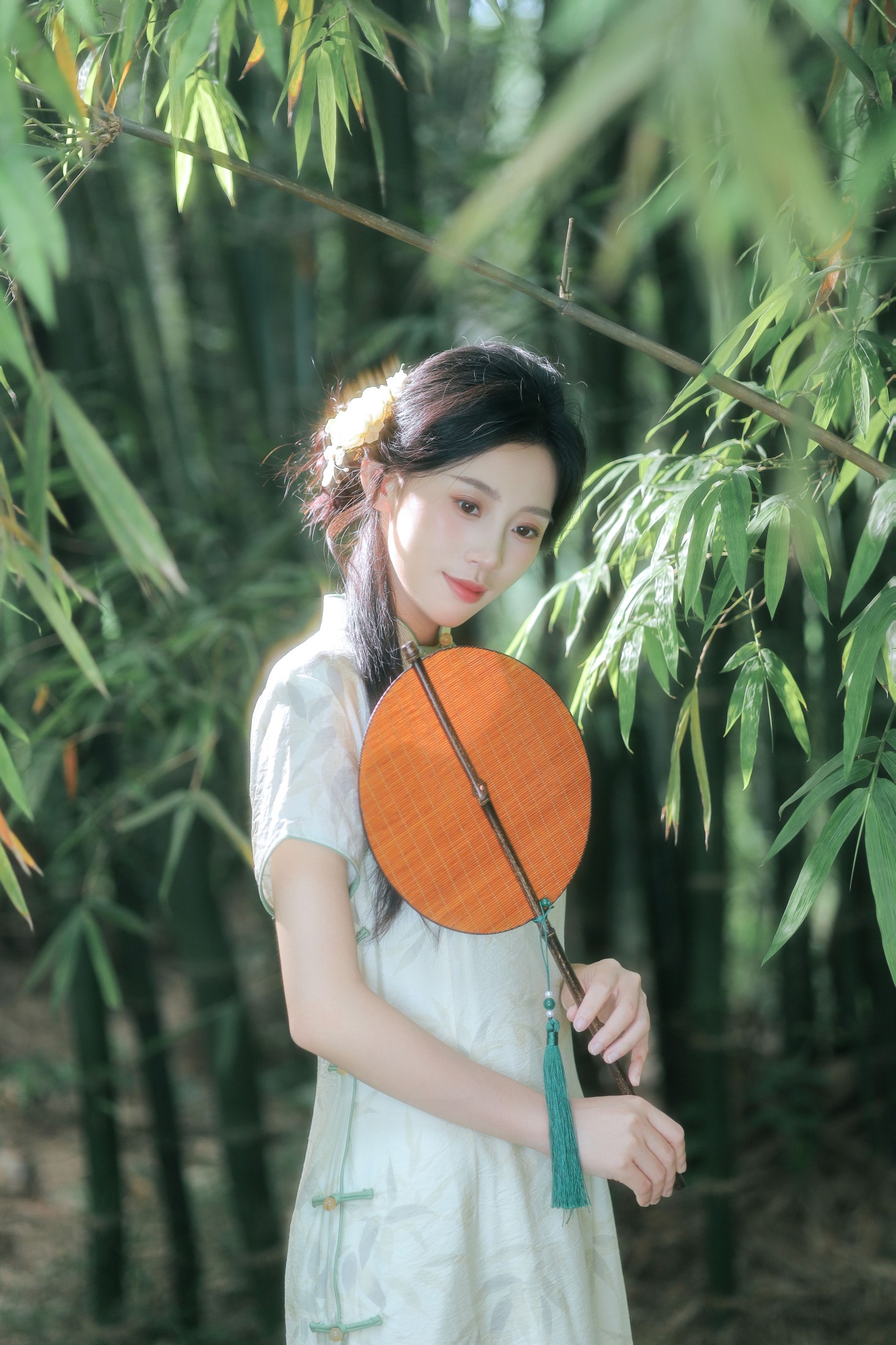 鈡婷儿 – 《竹林》[14P]-66COS