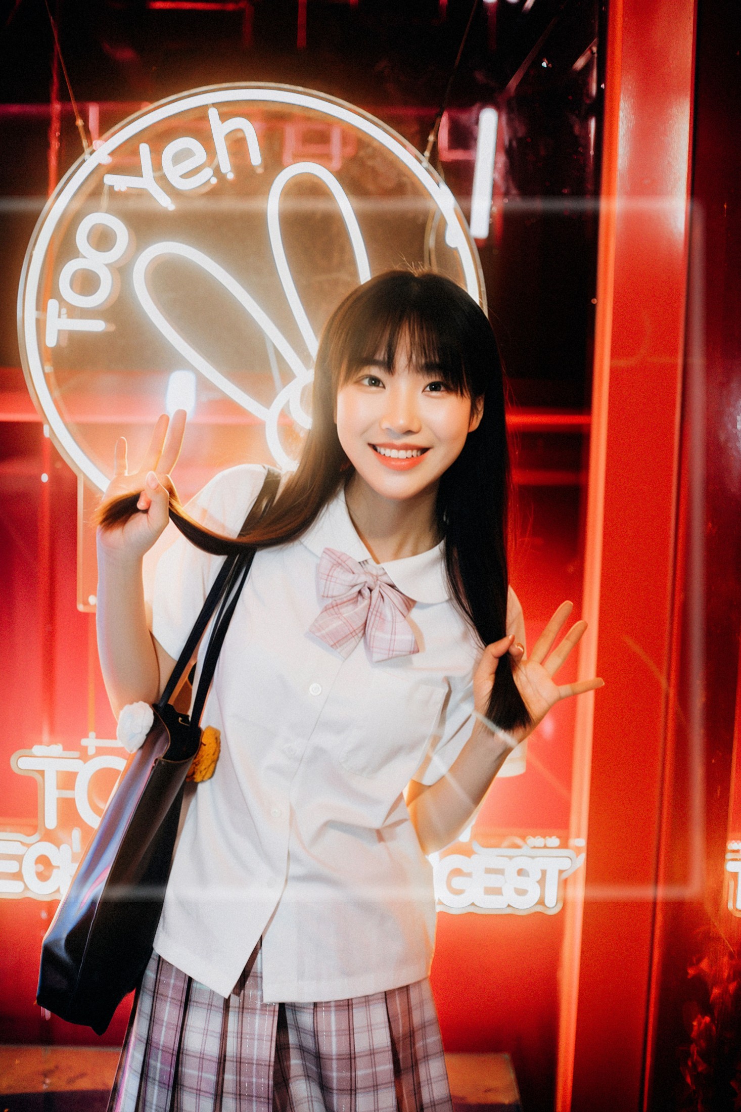 简小橙 – 《深夜港湾》[22P]-66COS