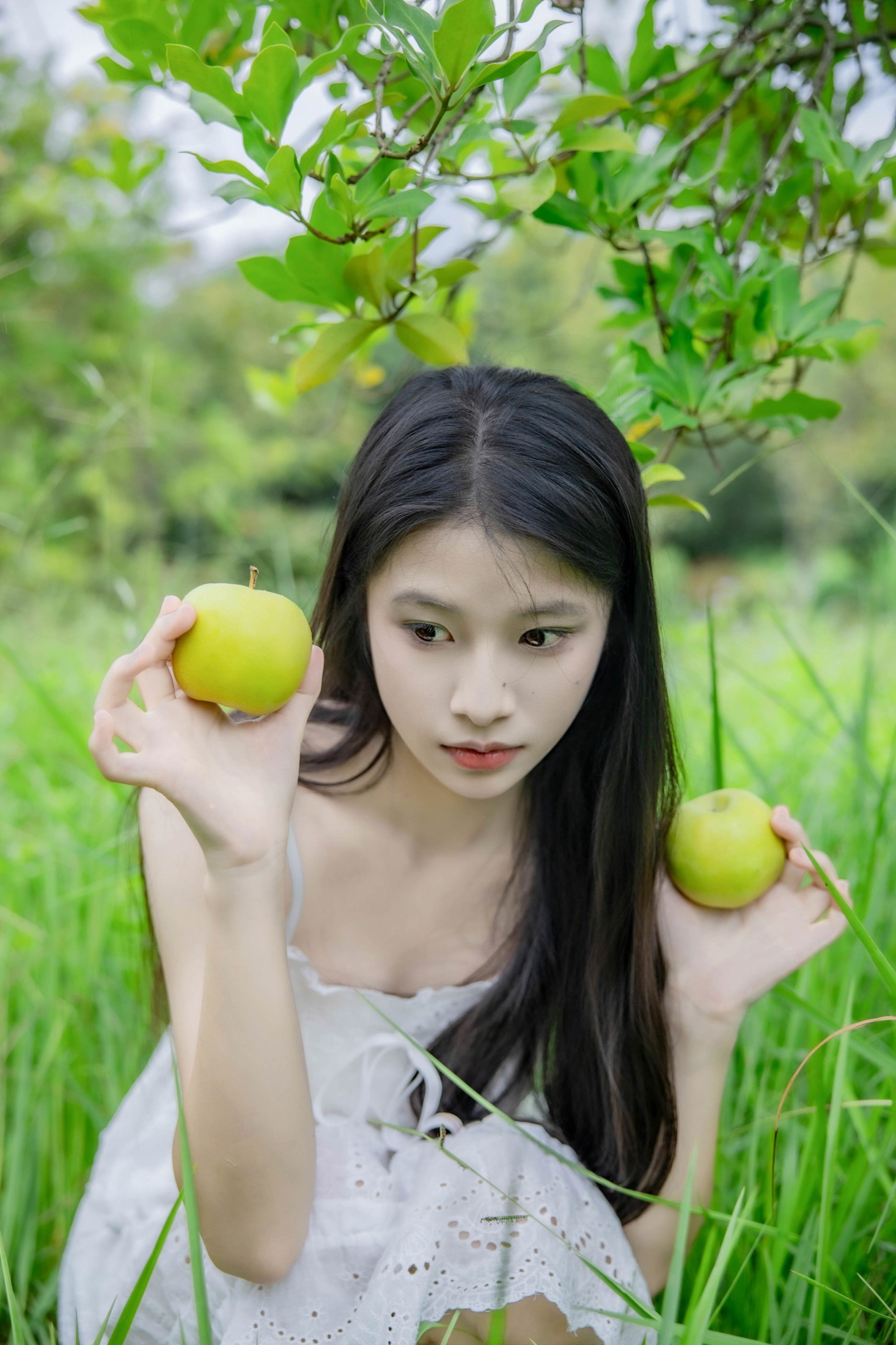湉懒懒. – 《青苹果的青涩少女》[25P]-66COS