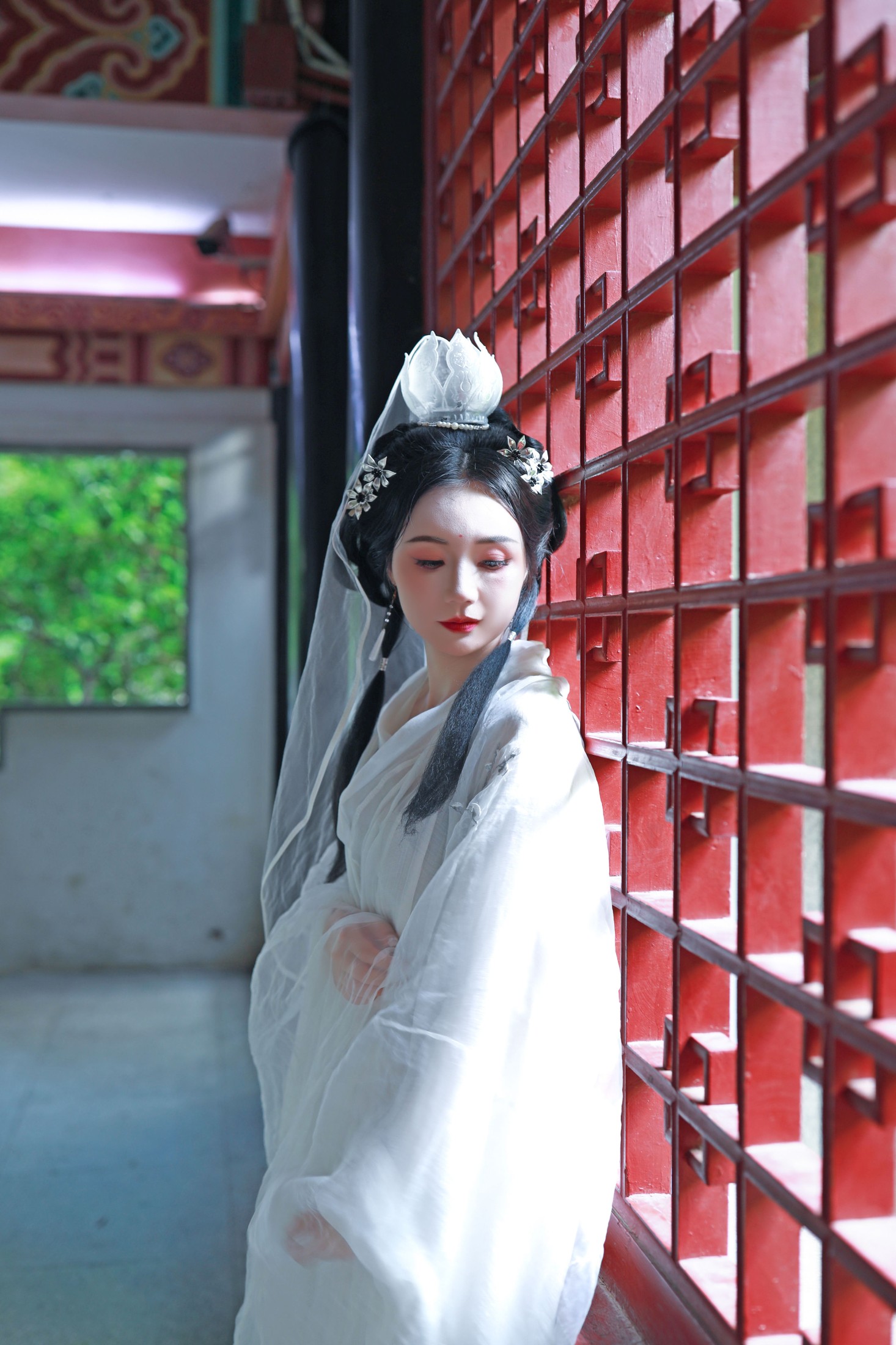 辉儿 – 《汉服菩萨装写真--济南豹突泉》[28P] 插图3