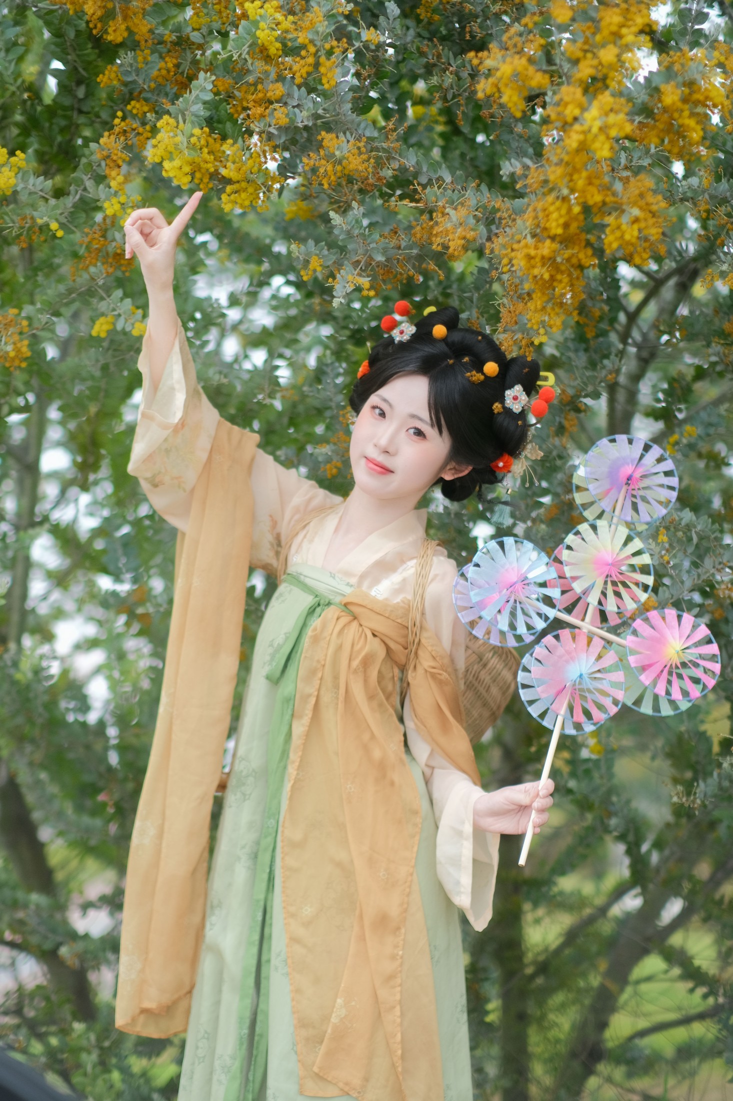 1010 – 《可可爱爱的小唐风金合欢写真》[14P] 插图3