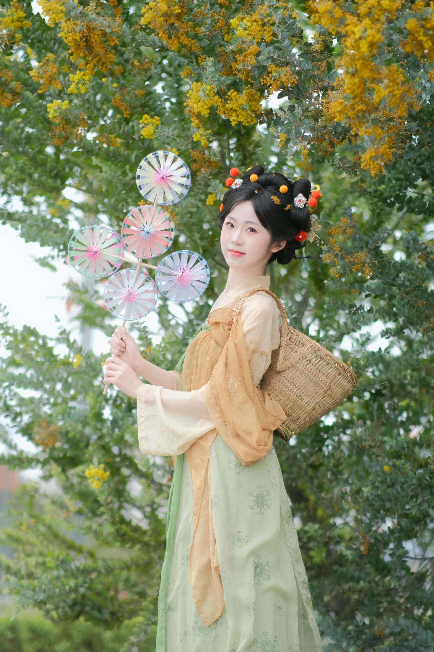 1010 – 《可可爱爱的小唐风金合欢写真》[14P] 插图5