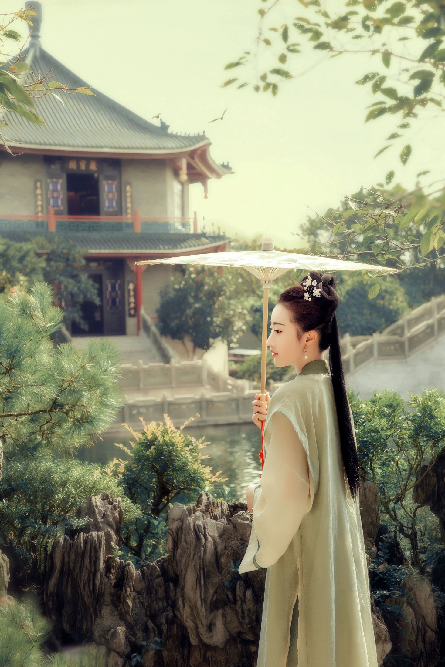 寂月 – 《天青色灯烟雨》[27P]-66COS