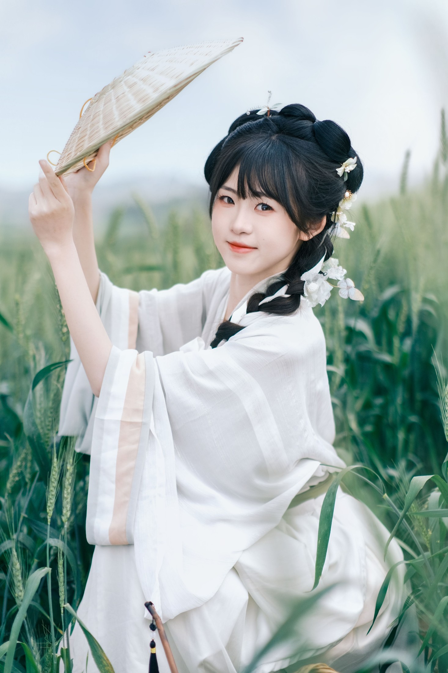1010 – 《春天的麦田是一片绿色的海》[18P]-66COS