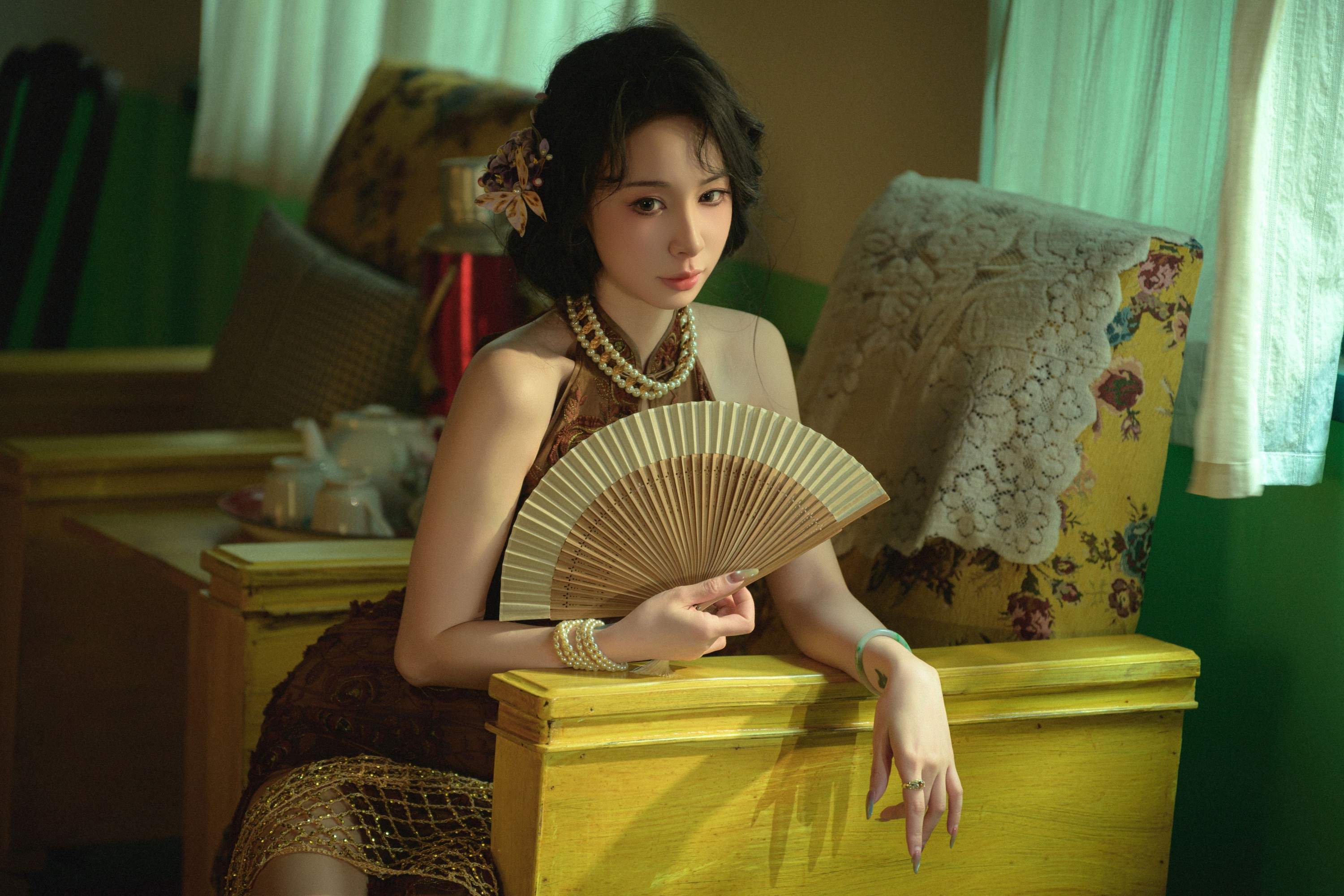 花瓷 – 《时光的静物画》[18P]-66COS