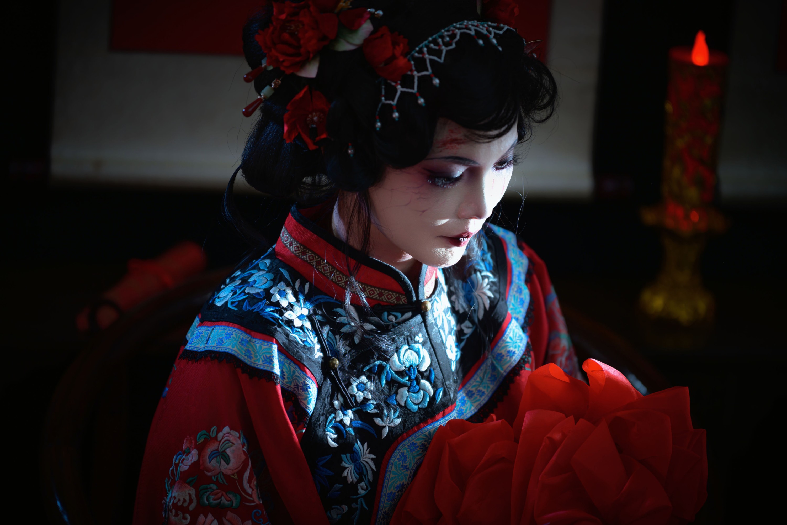 燕小胖 – 《一袭红衣，一生执念。》[18P]-66COS