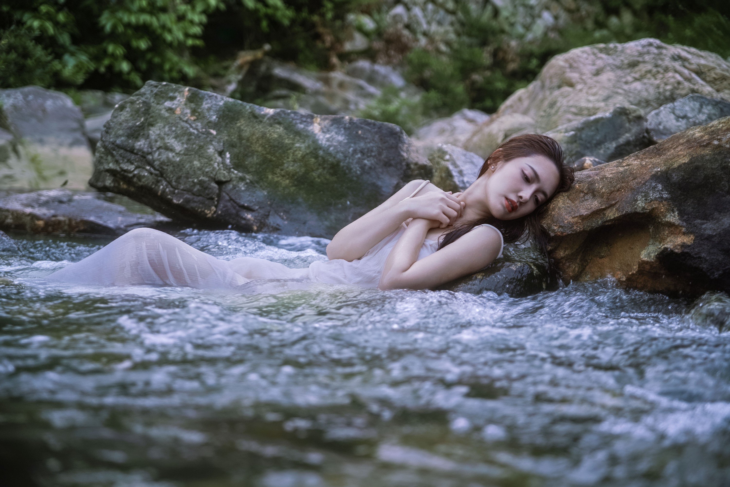 颖儿YY – 《巨石拥仙・溪自流》[32P] 插图4