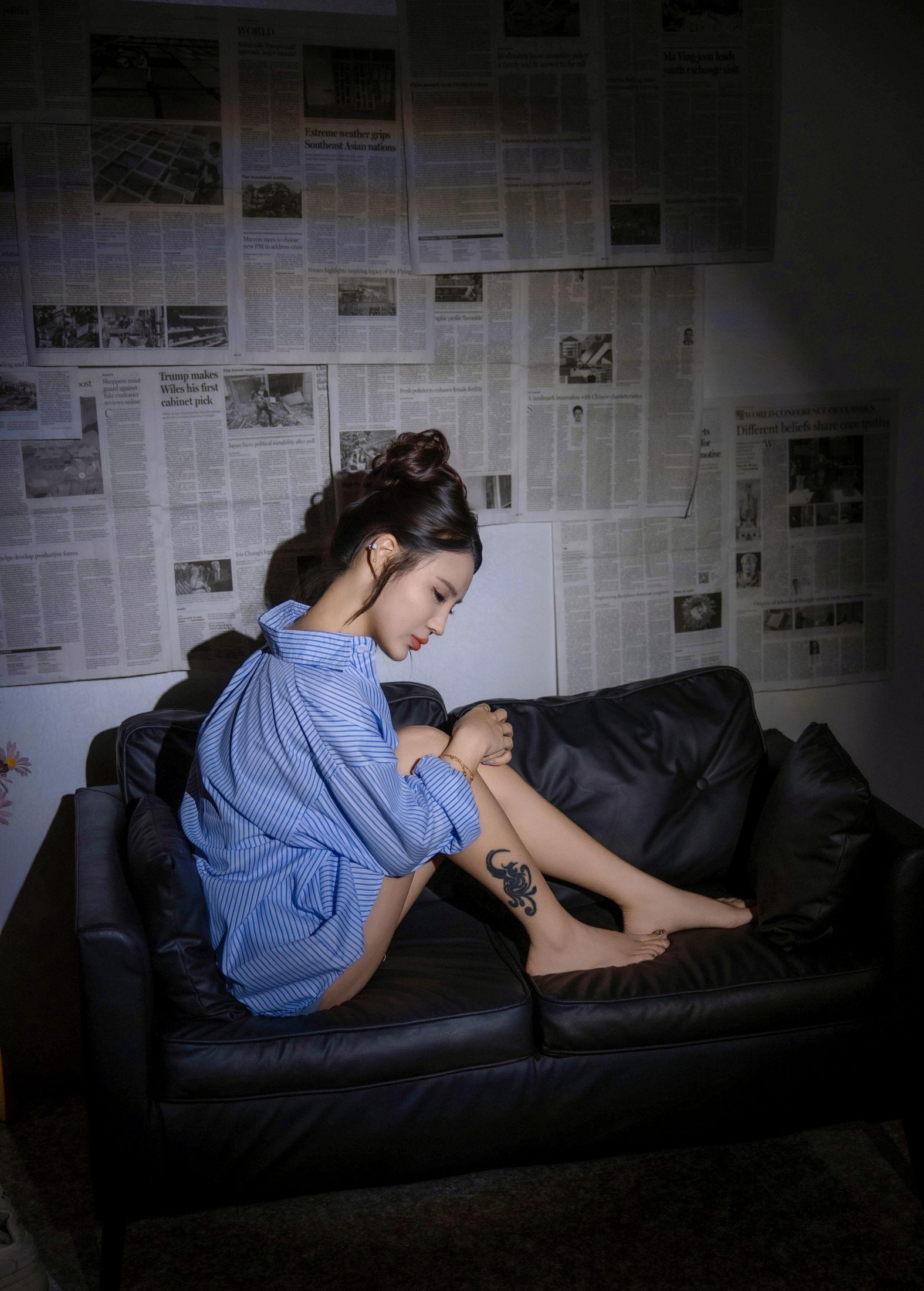 钱程似锦. – 《冷调居家写真》[20P] 插图2