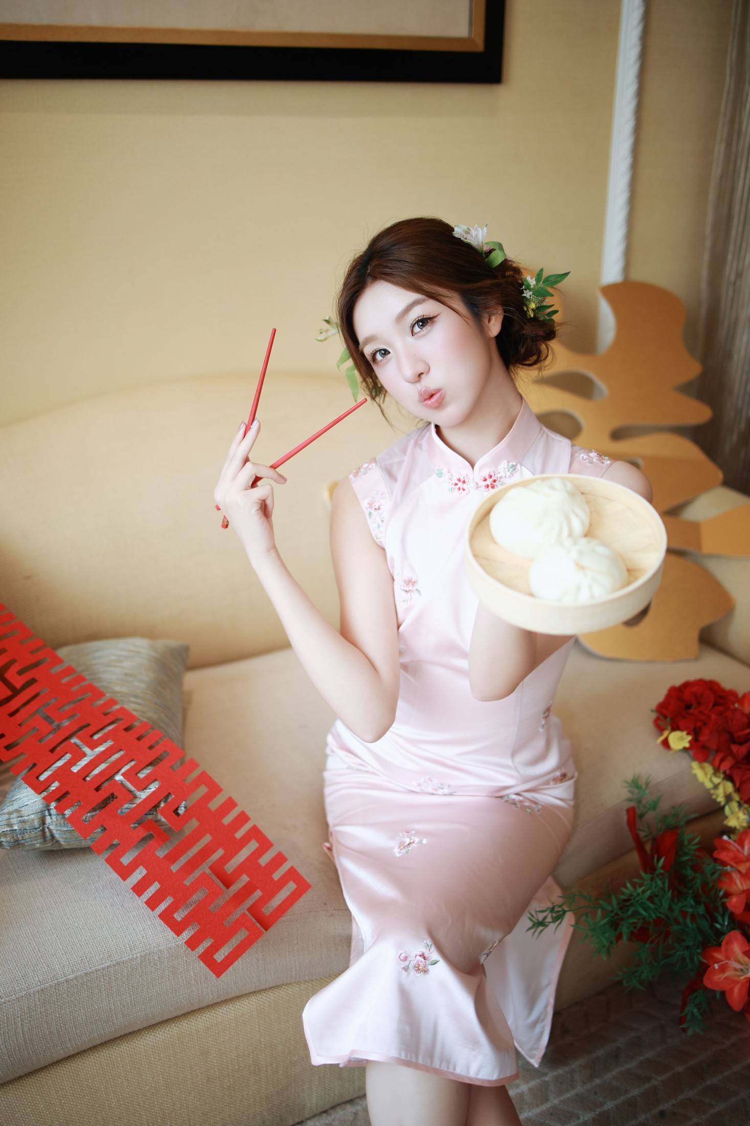 小宁 – 《来一口大肉包》[34P]-66COS