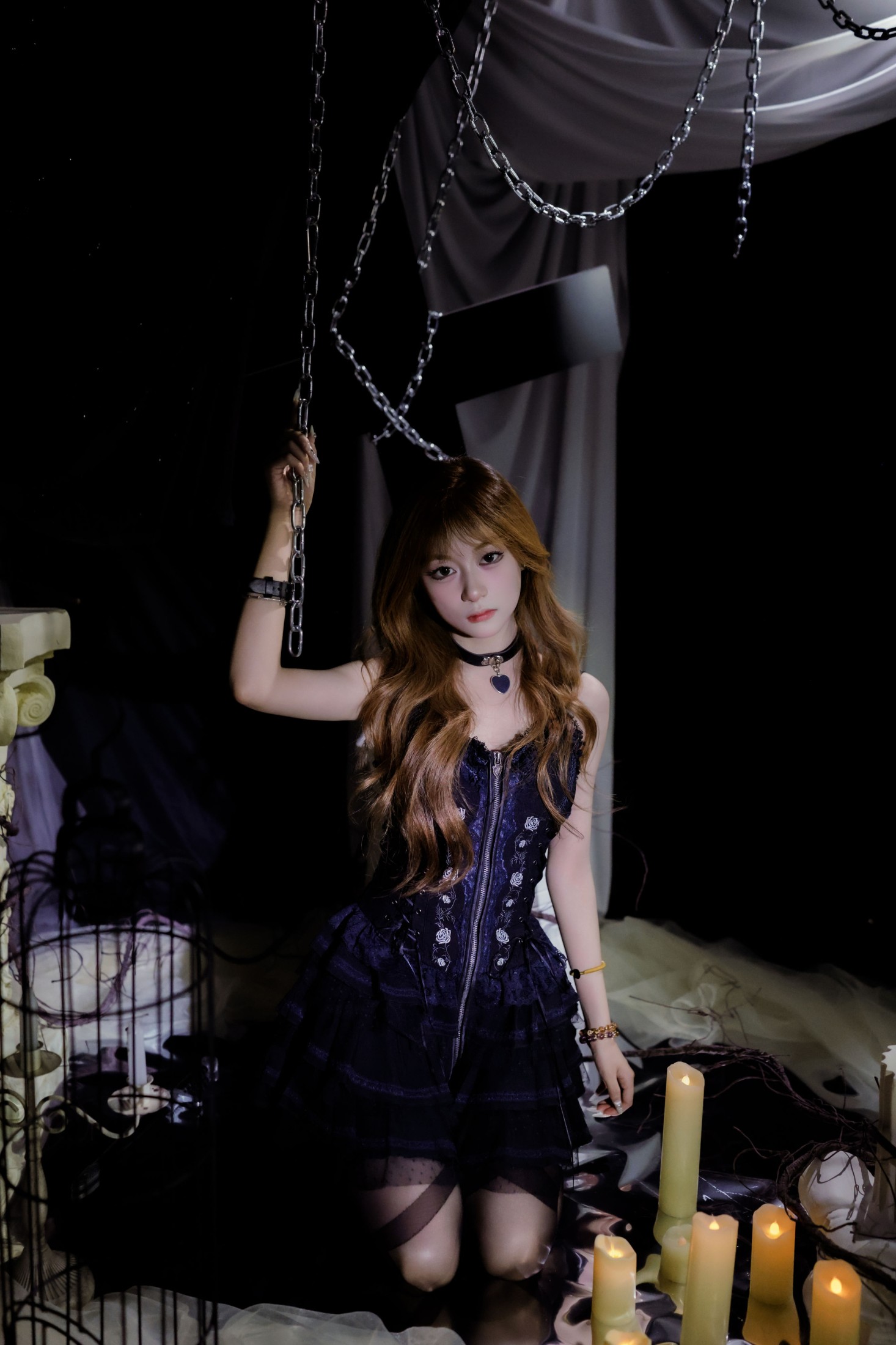 欢欢 – 《暗黑萝莉》[22P] 插图4