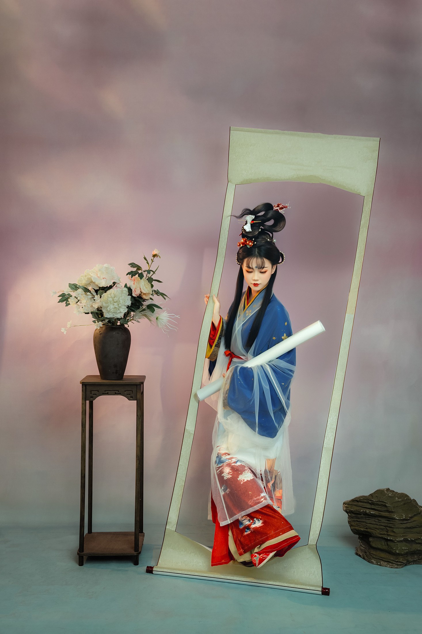 无七 – 《云中鹤》[16P]-66COS