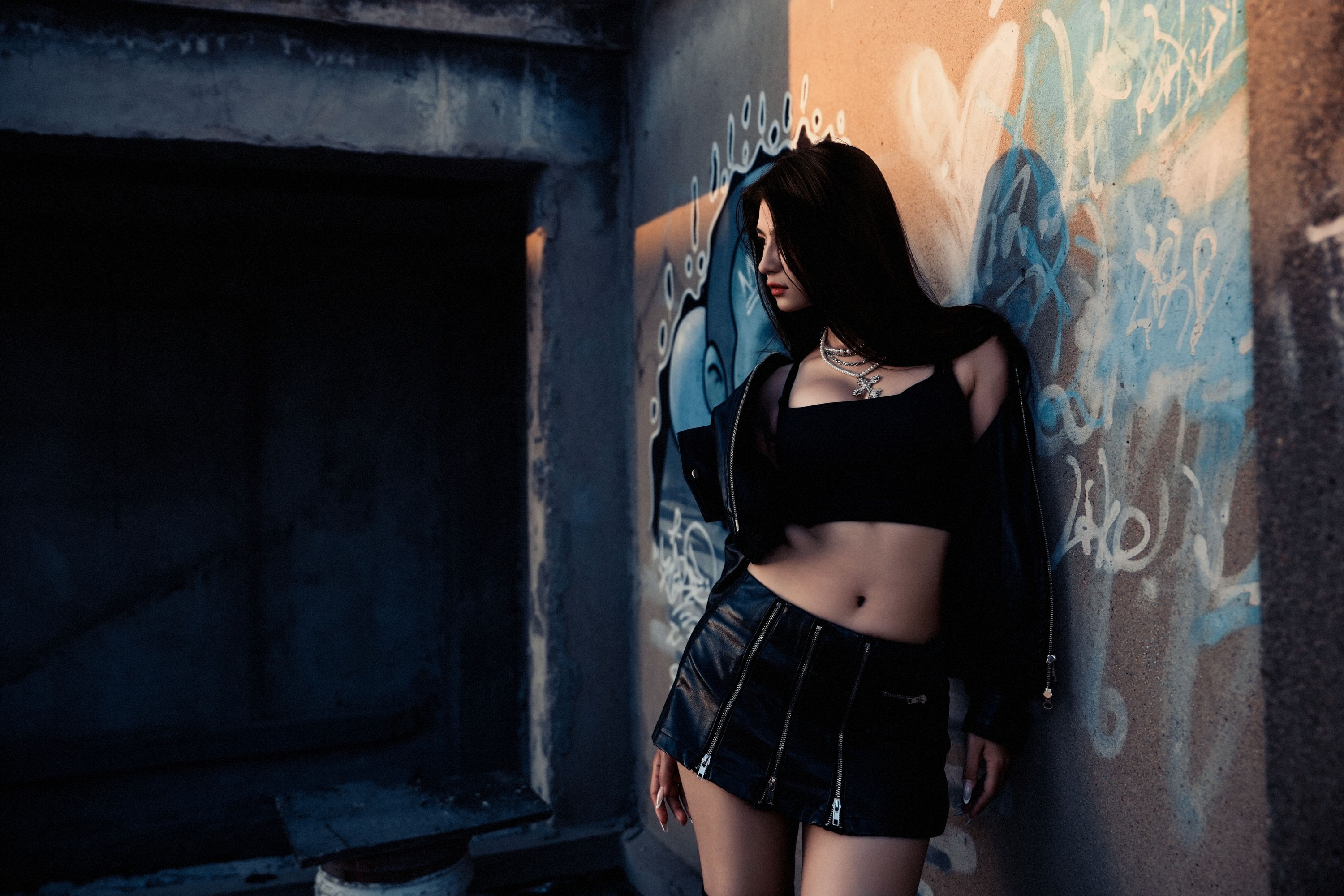 麦迪 – 《天台日落和她》[13P]-66COS