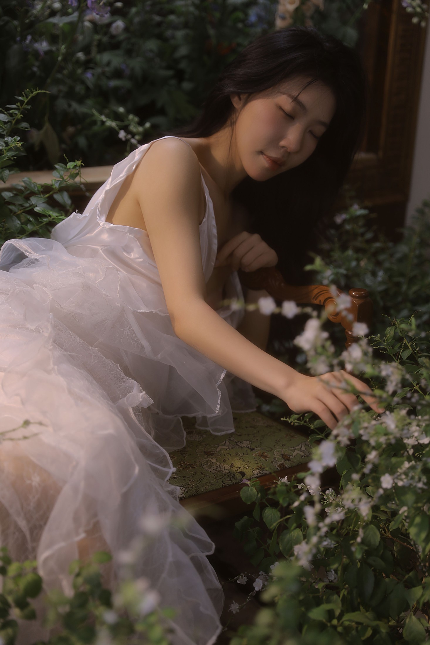 Wendy园子模特 – 《已闻花名》[13P]-66COS