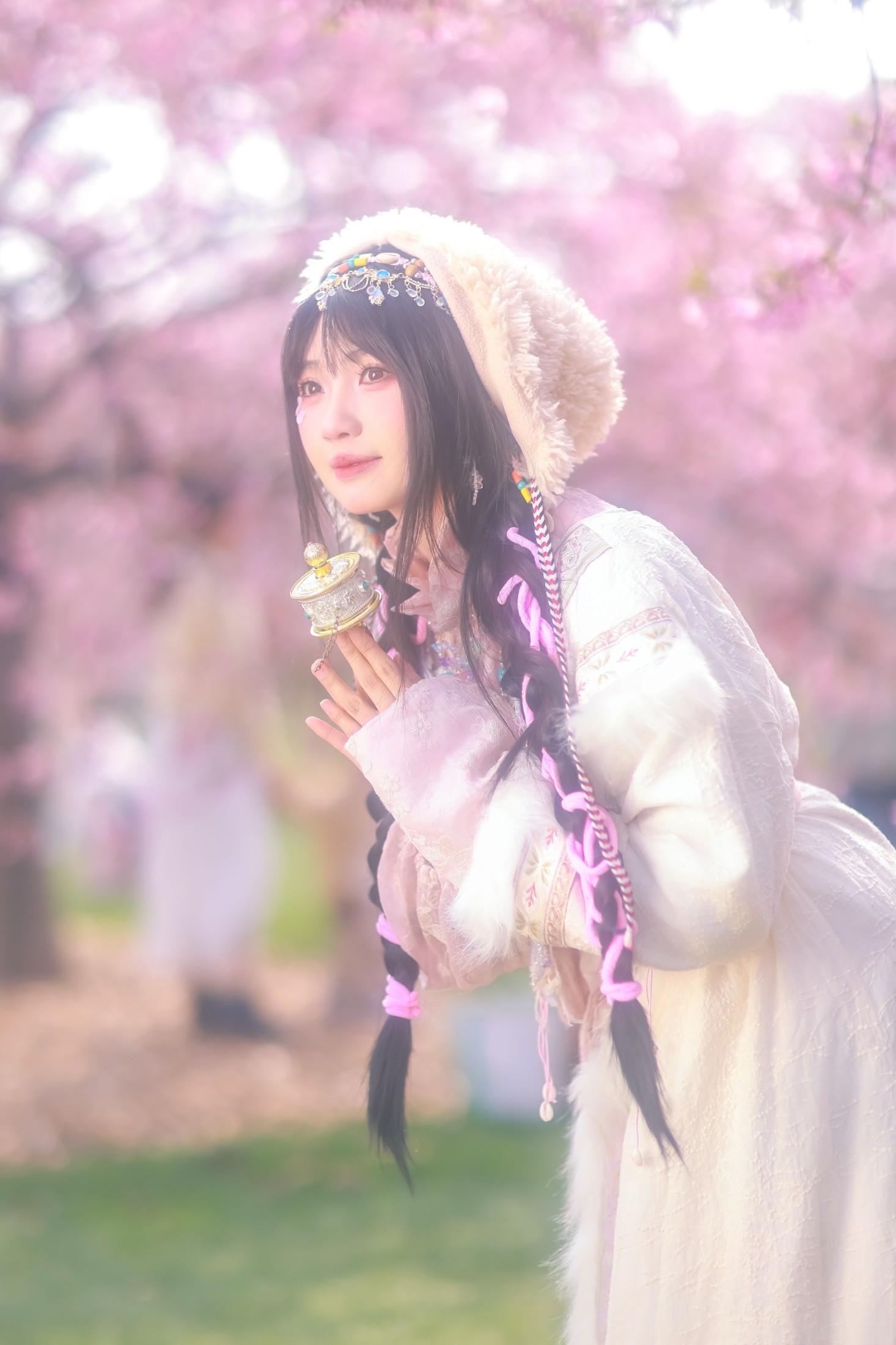 敢小姐 – 《藏族少女の樱海》[26P] 插图3