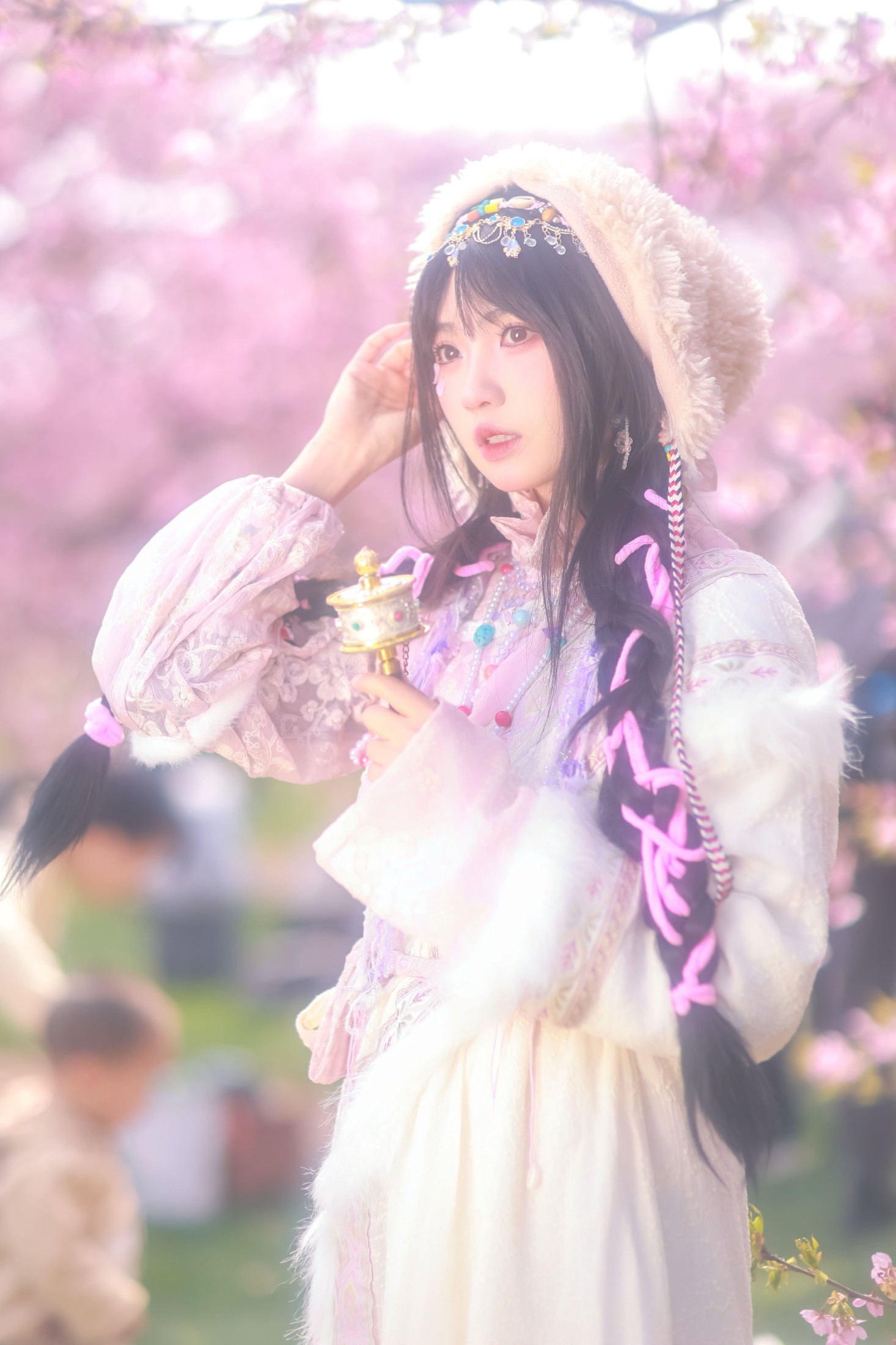 敢小姐 – 《藏族少女の樱海》[26P] 插图4