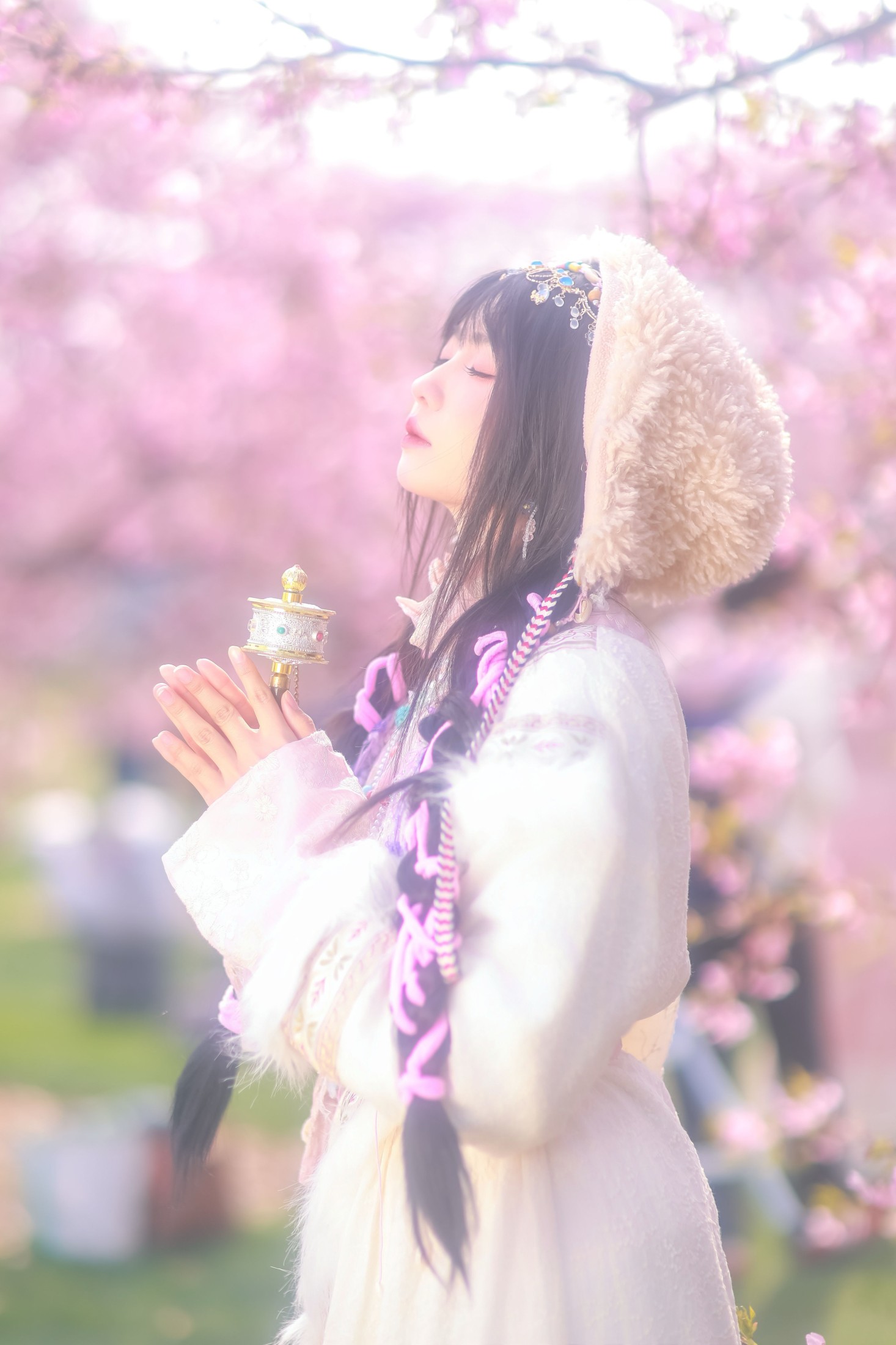 敢小姐 – 《藏族少女の樱海》[26P] 插图5