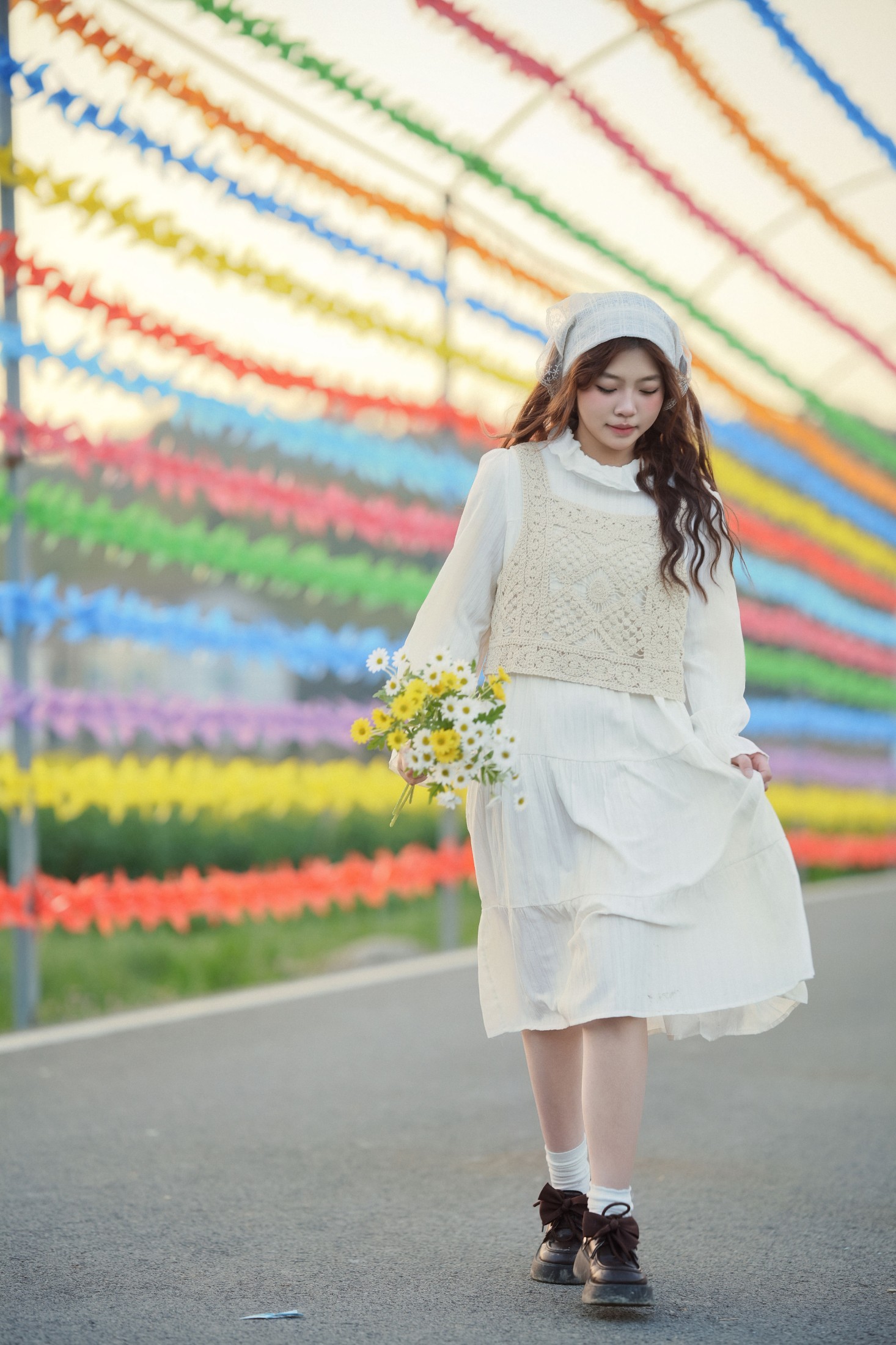 静静已 – 《田园少女油菜花》[39P] 插图4