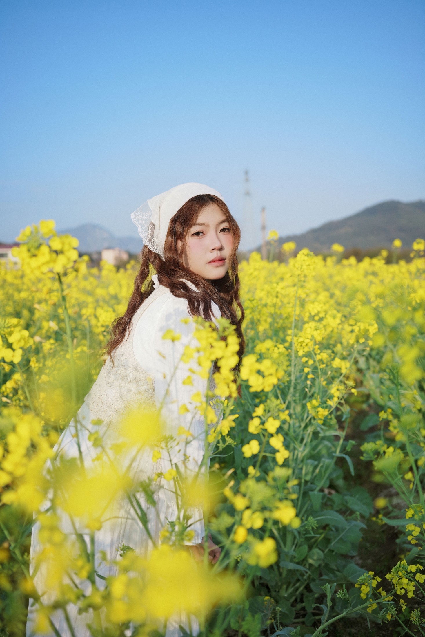 静静已 – 《田园少女油菜花》[39P] 插图5