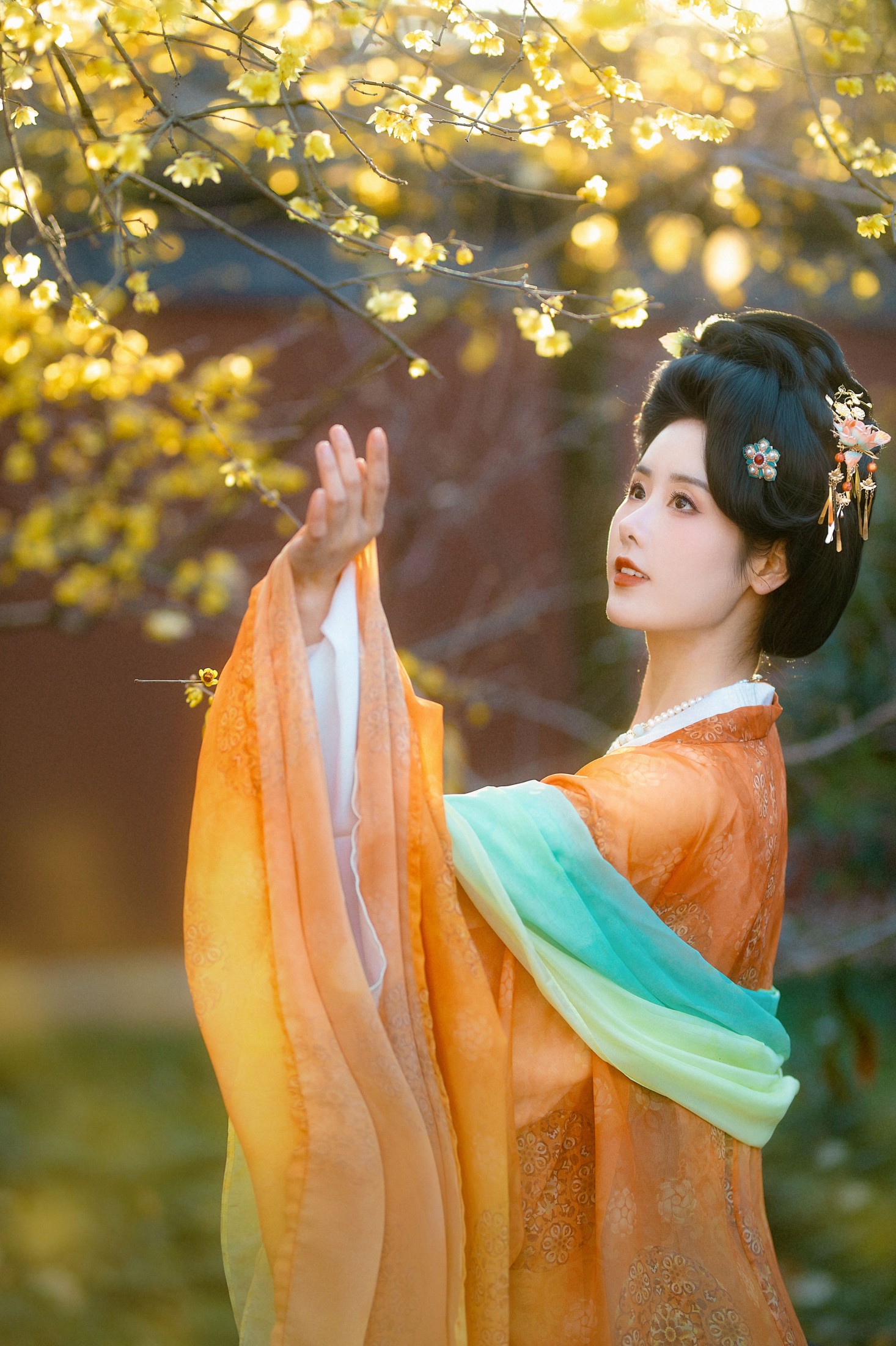 人间月-素尘 – 《钱王祠腊梅》[14P]-66COS