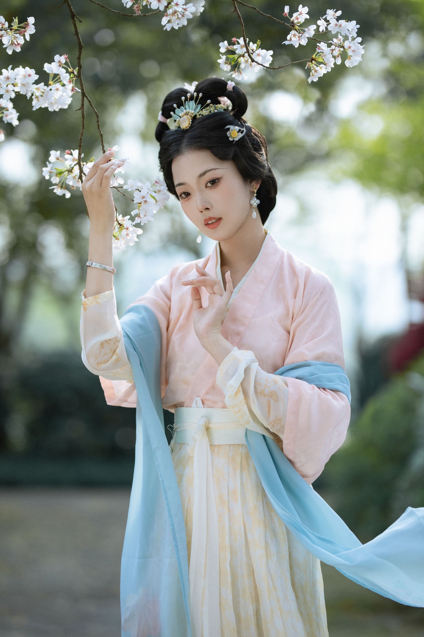 汀贰 – 《樱花汉服》[13P] 插图3