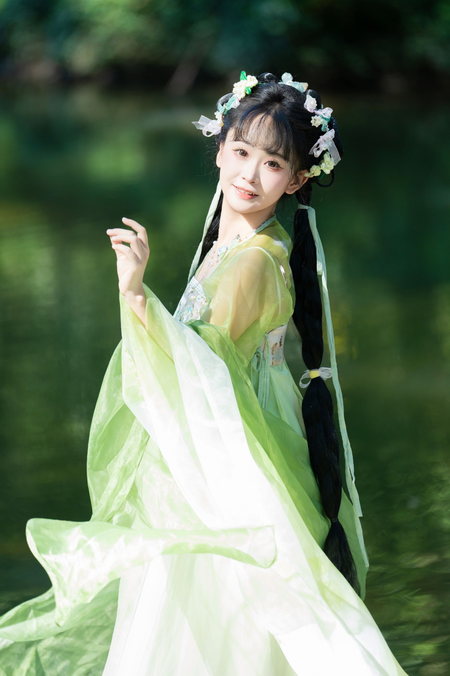湫一只岁岁 – 《绿》[52P]-66COS