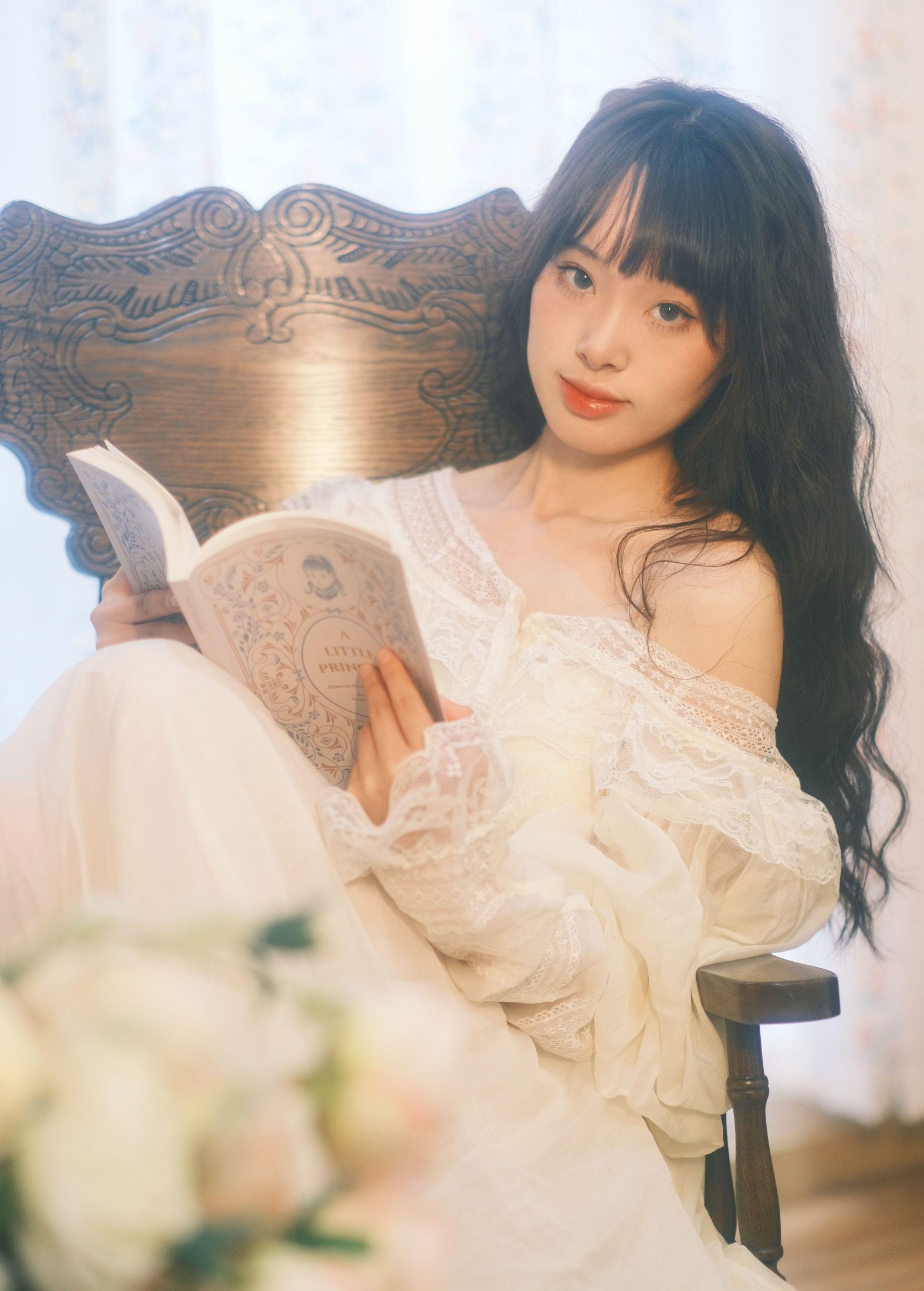 椰汁 – 《温柔法式花房少女》[21P] 插图2