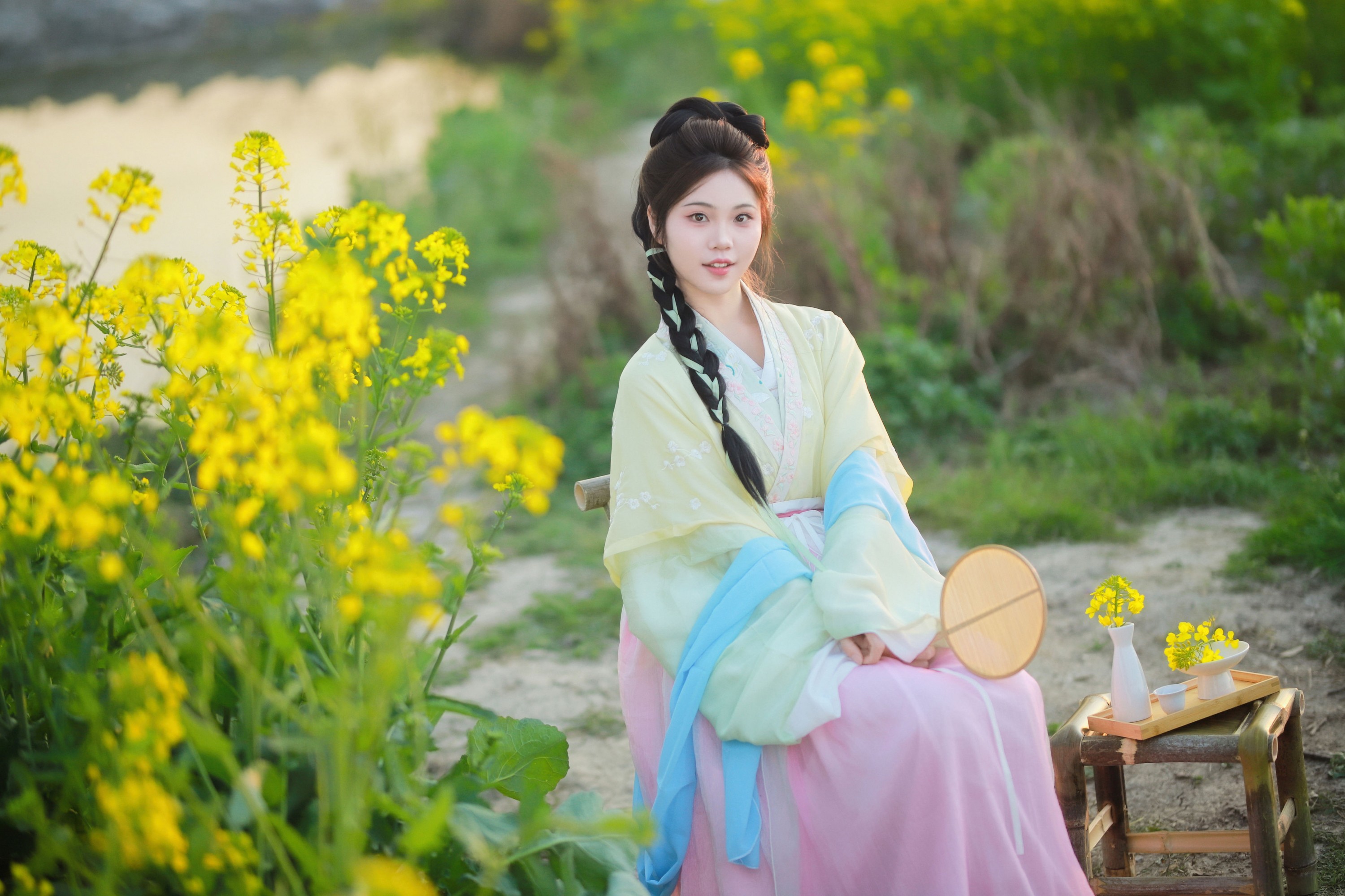 今天要去化妆玲 – 《油菜花与少女》[13P] 插图3