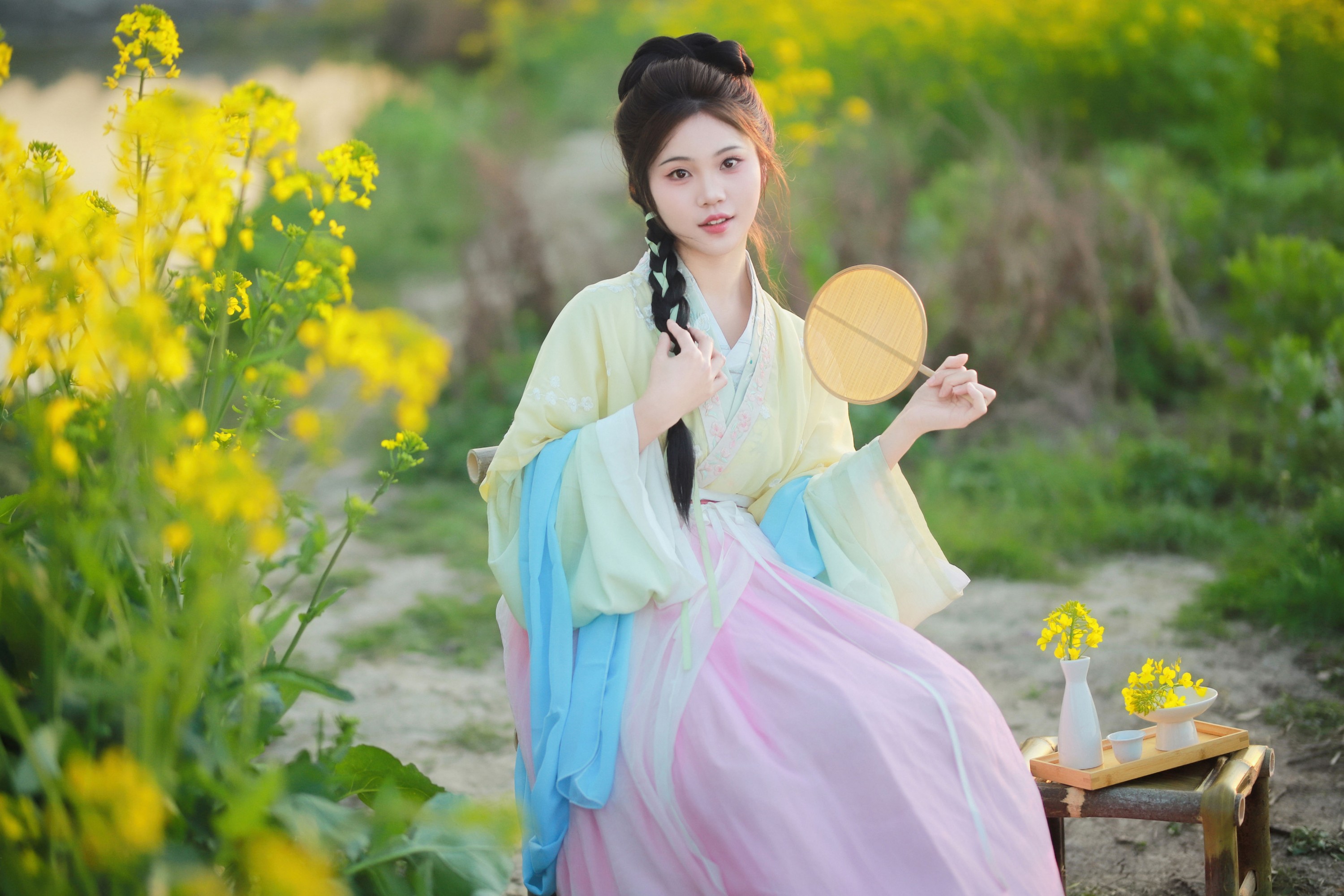 今天要去化妆玲 – 《油菜花与少女》[13P] 插图5