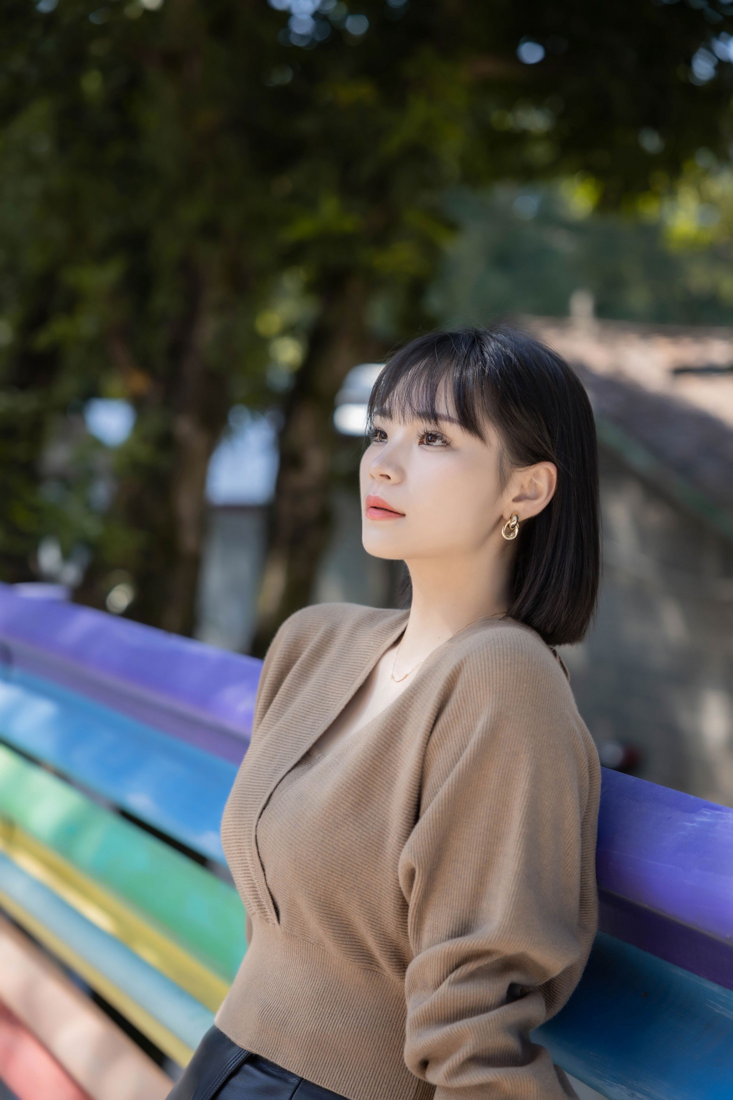 雪华 – 《阳光下的老街》[42P]-66COS