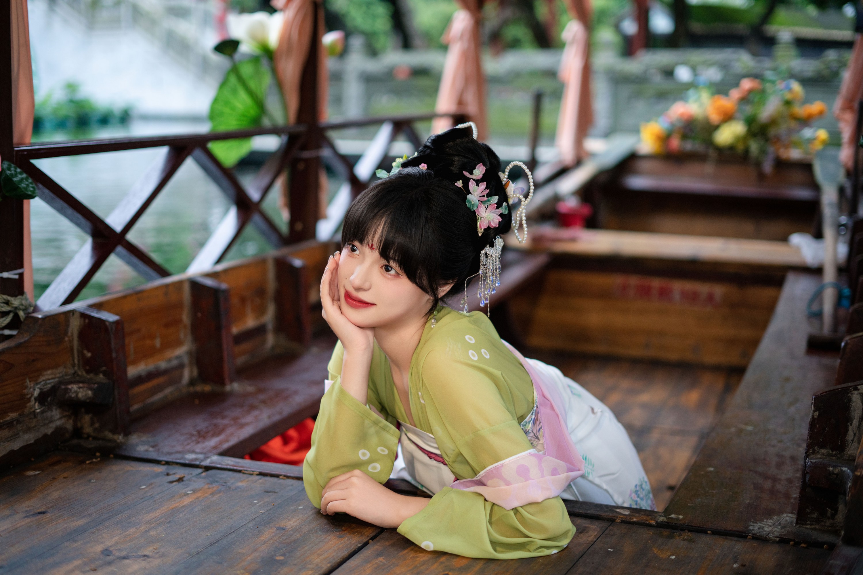 嘉琪 – 《荷花小仙女》[17P] 插图4