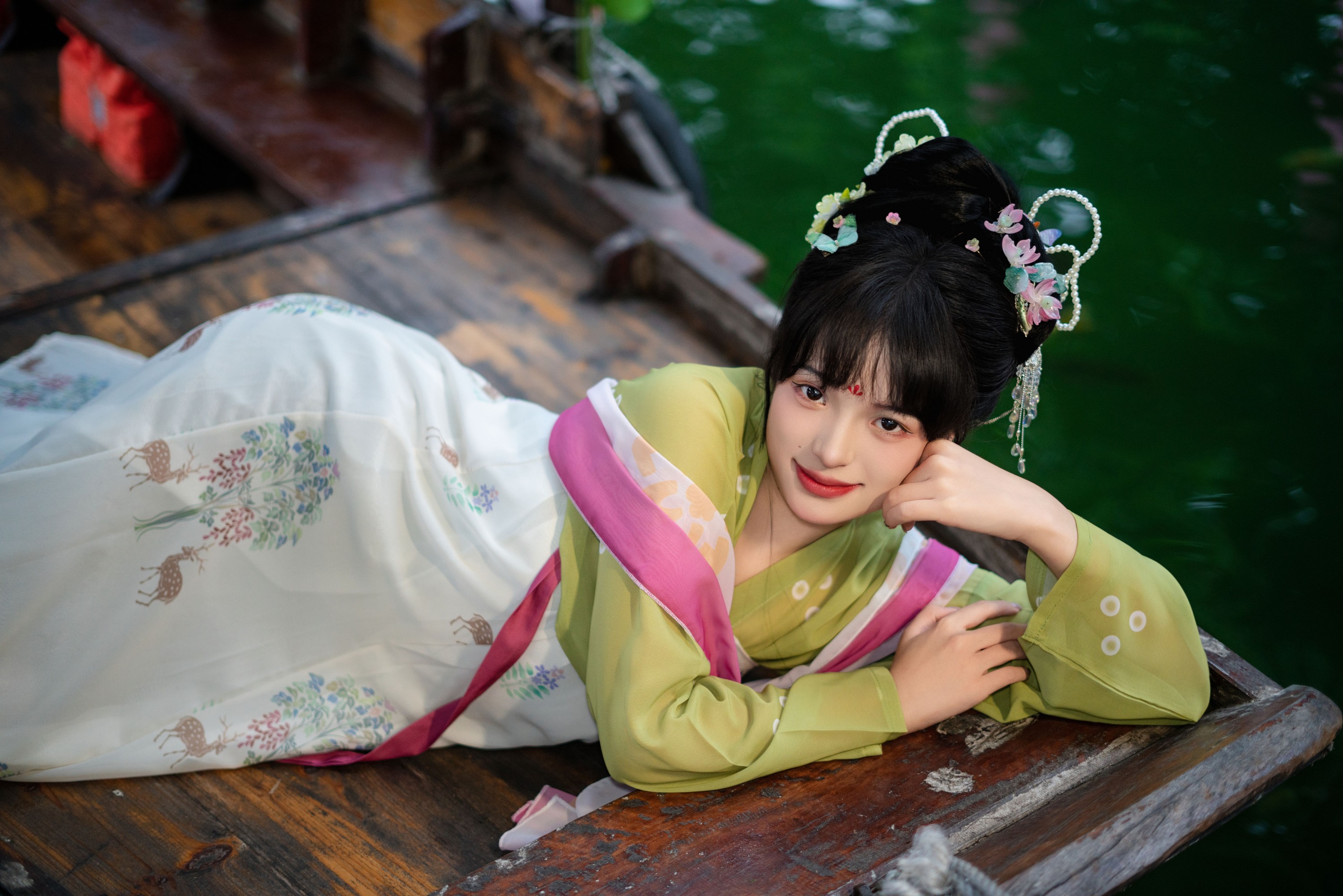 嘉琪 – 《荷花小仙女》[17P] 插图5