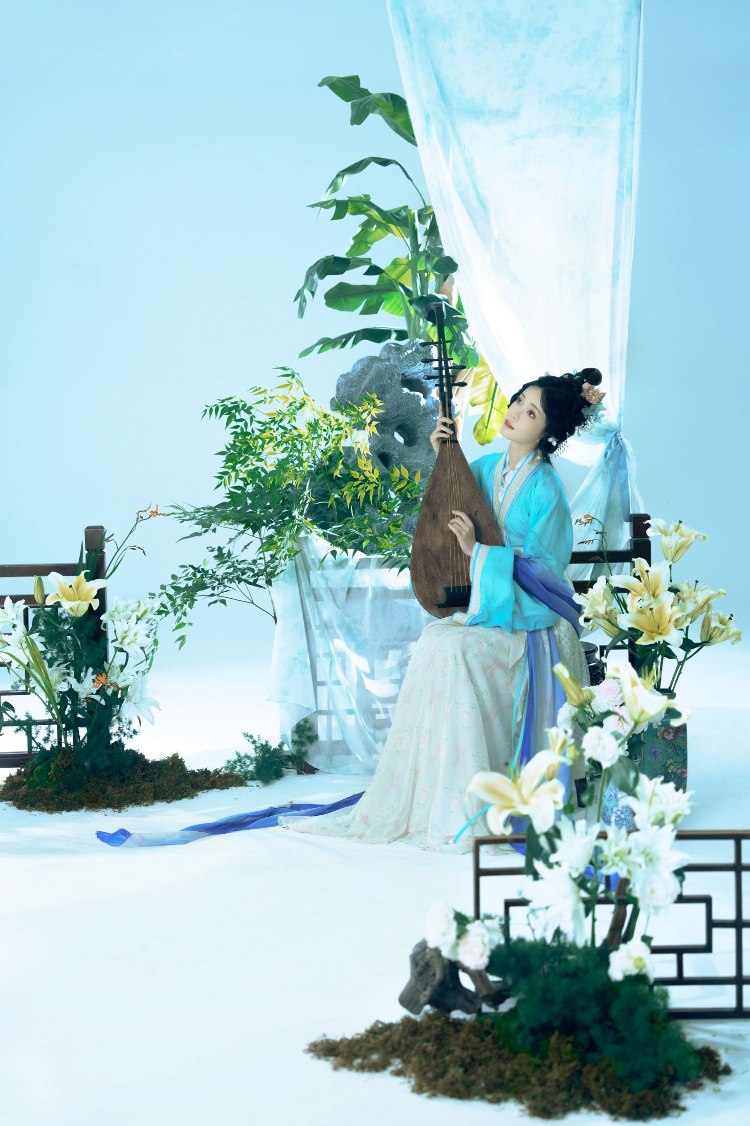 桃迟 – 《凉风至，荷以消夏》[13P]-66COS