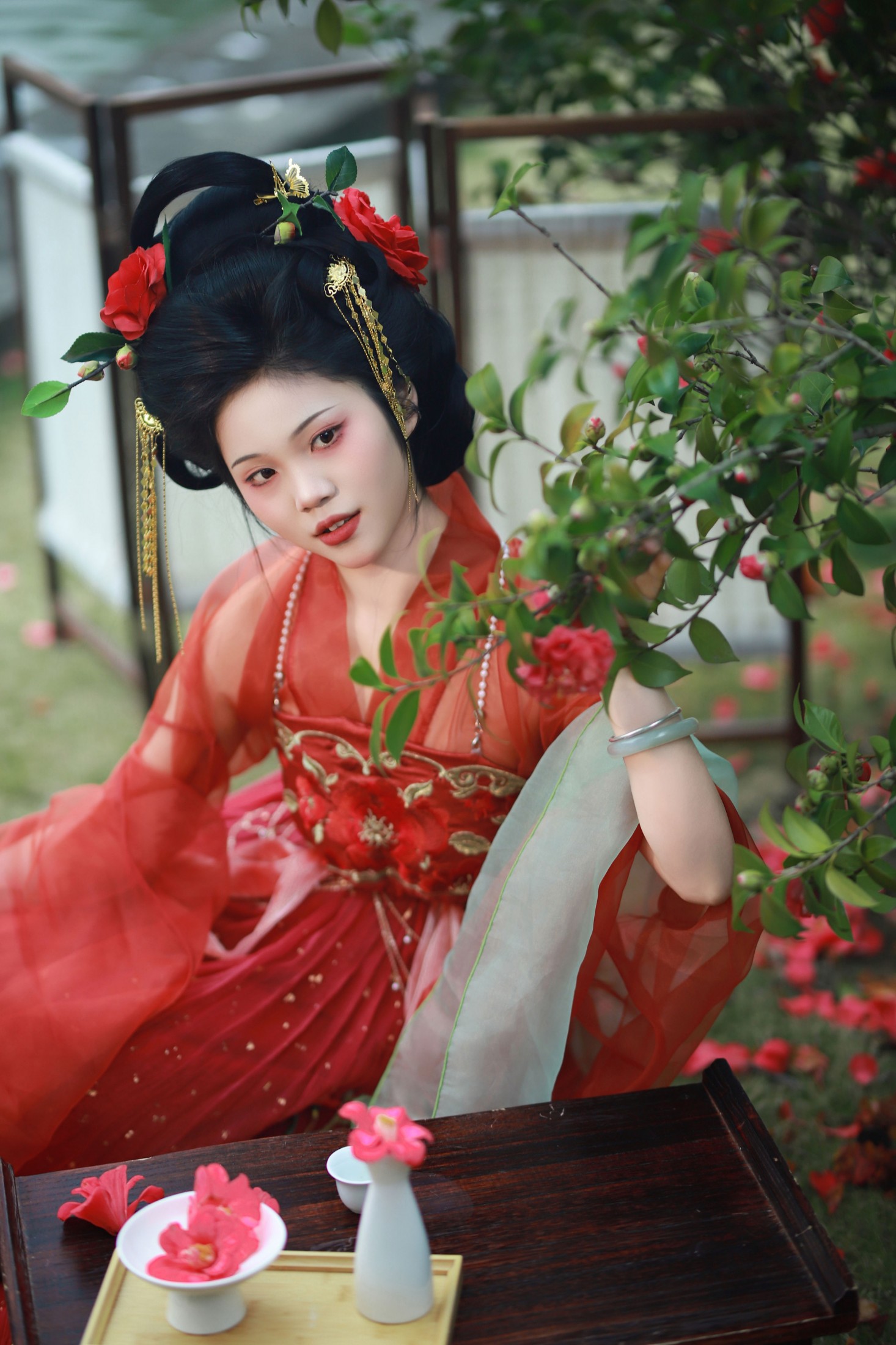 今天要去化妆玲 – 《茶花与花魁》[13P] 插图3