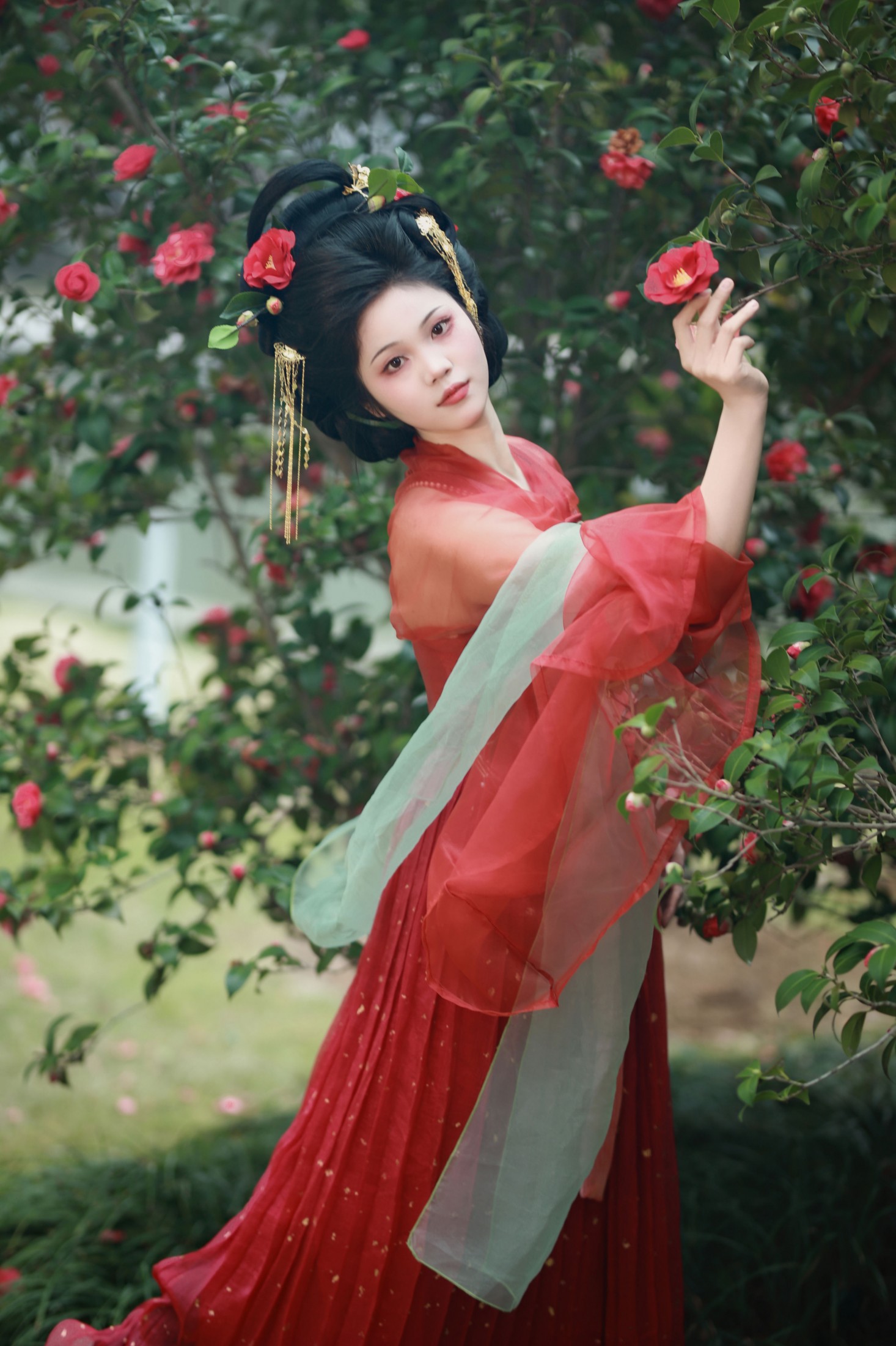 今天要去化妆玲 – 《茶花与花魁》[13P]-66COS