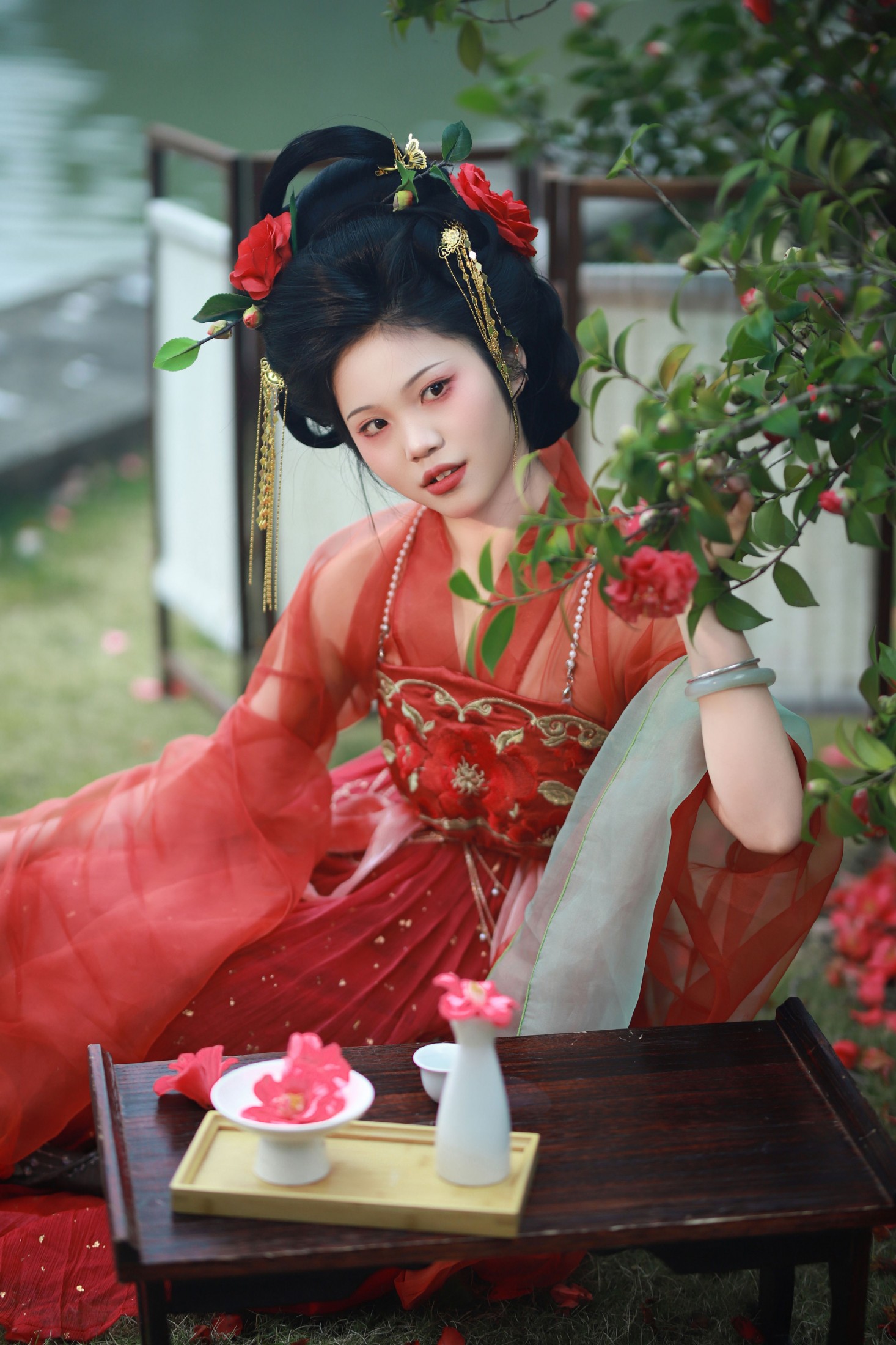 今天要去化妆玲 – 《茶花与花魁》[13P] 插图4