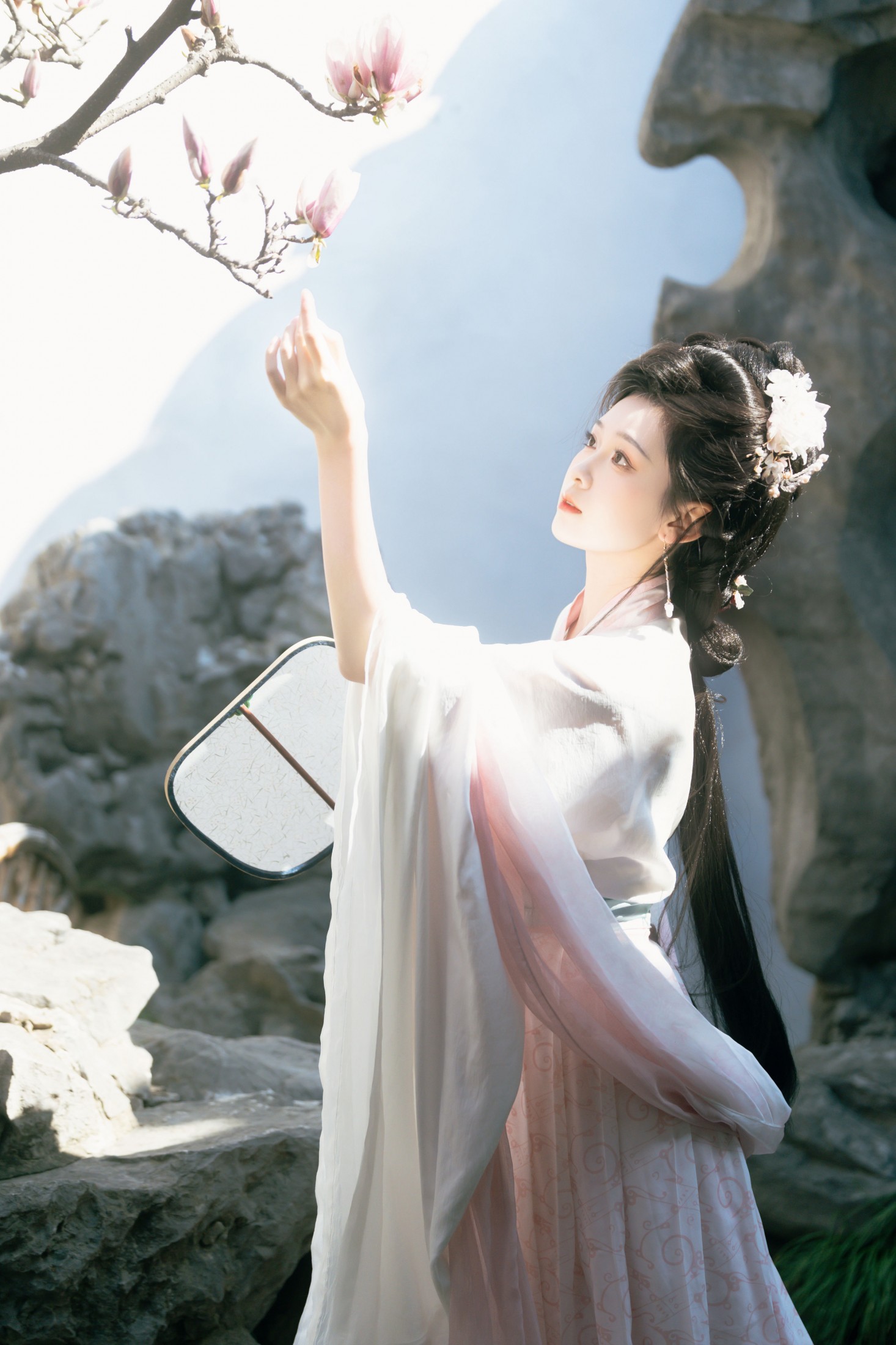甜心芽芽 – 《二乔玉兰 | “梦里不知身是客”》[15P]-66COS