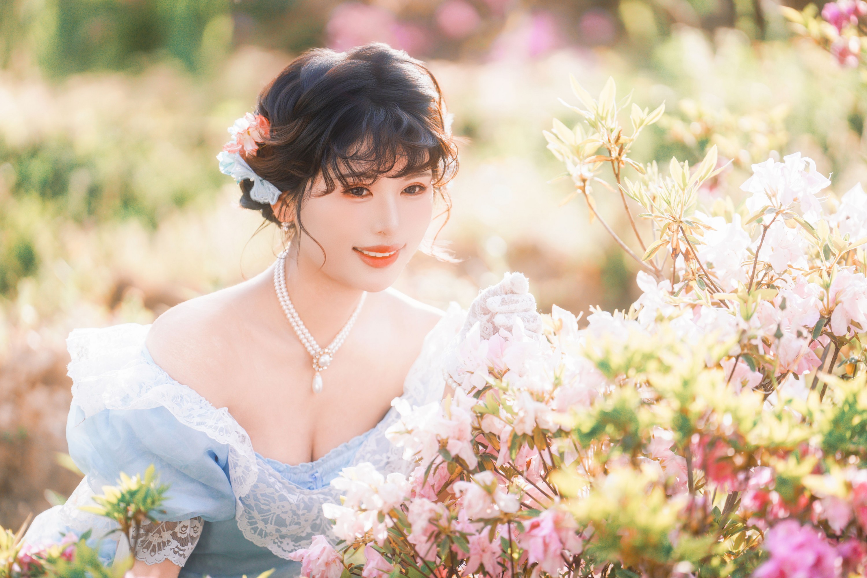 桂花鸭 – 《法式人像-杜鹃花写真》[21P] 插图4