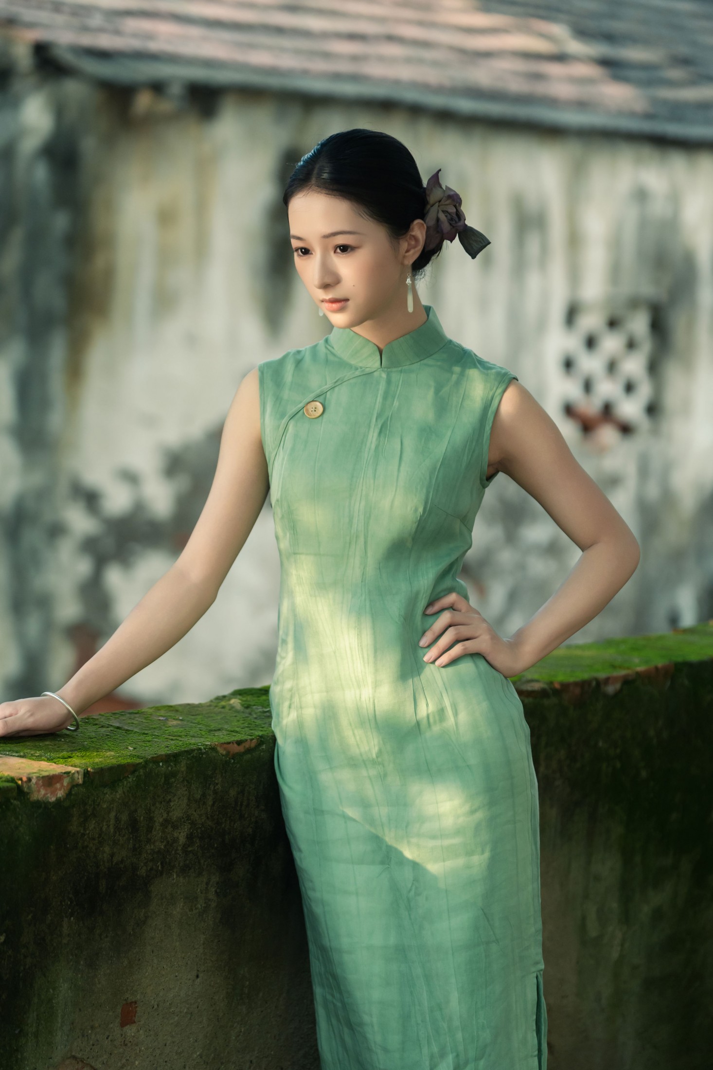 沈嘉禾 – 《旗袍 | 江南女人》[13P]-66COS