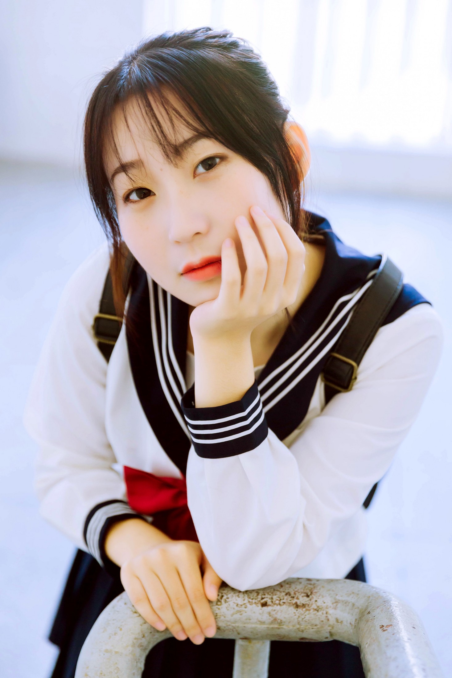 欣怡 – 《课间》[14P]-66COS