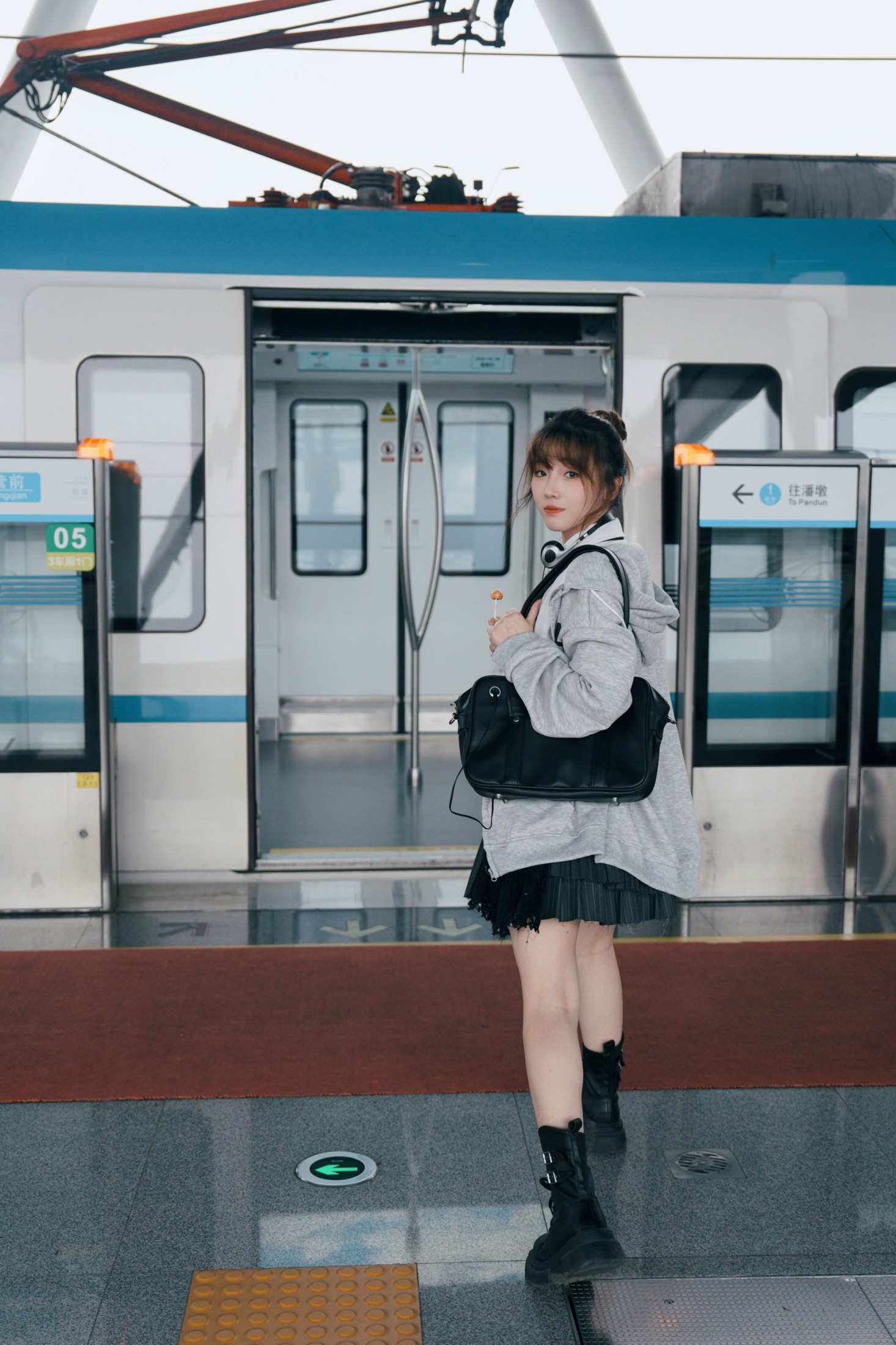柚子皮 – 《日系地铁站-“听见风，是青春留下的脚步声”》[19P] 插图4