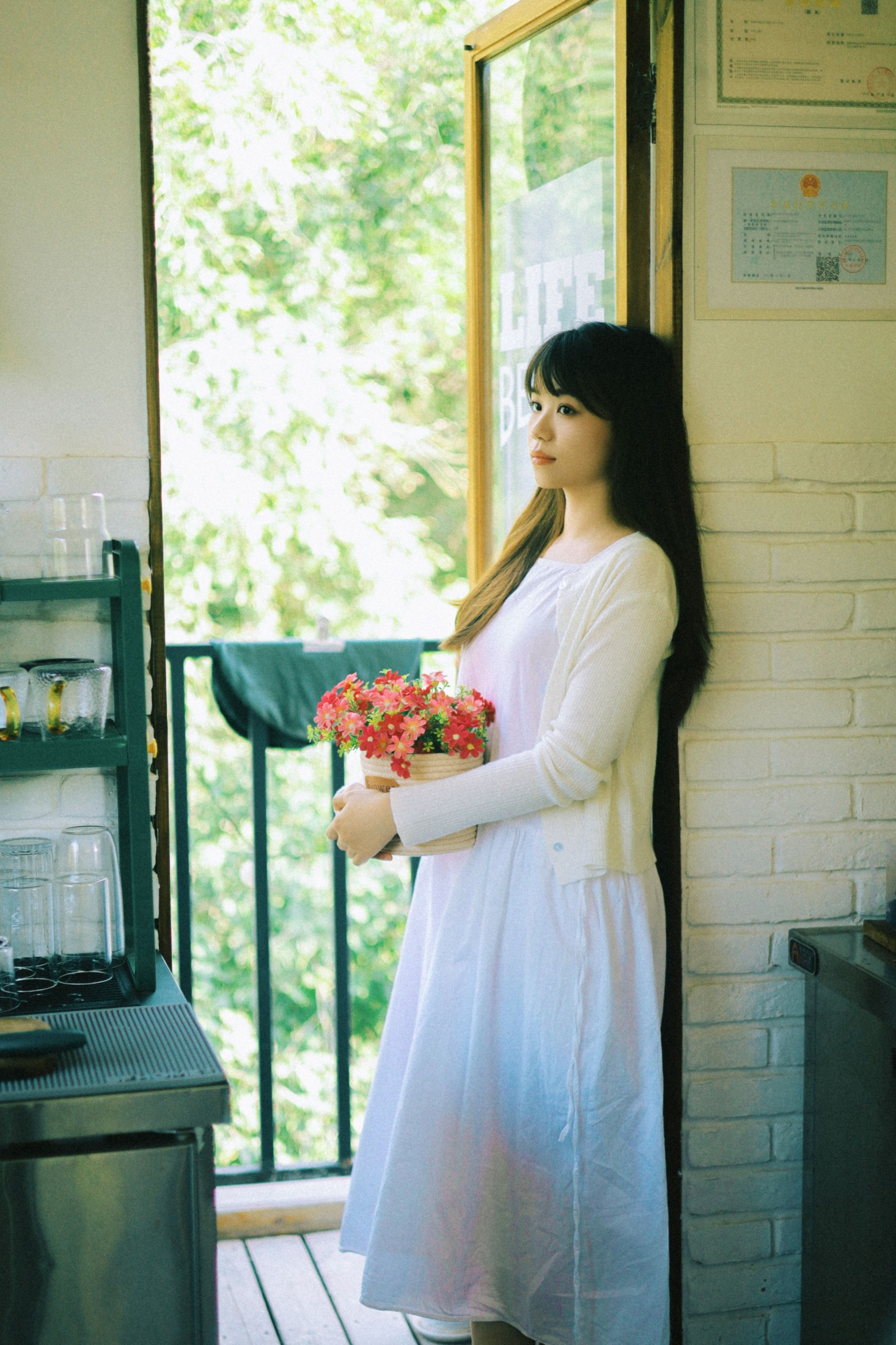 喵喵 – 《咖啡店老板娘》[15P] 插图3