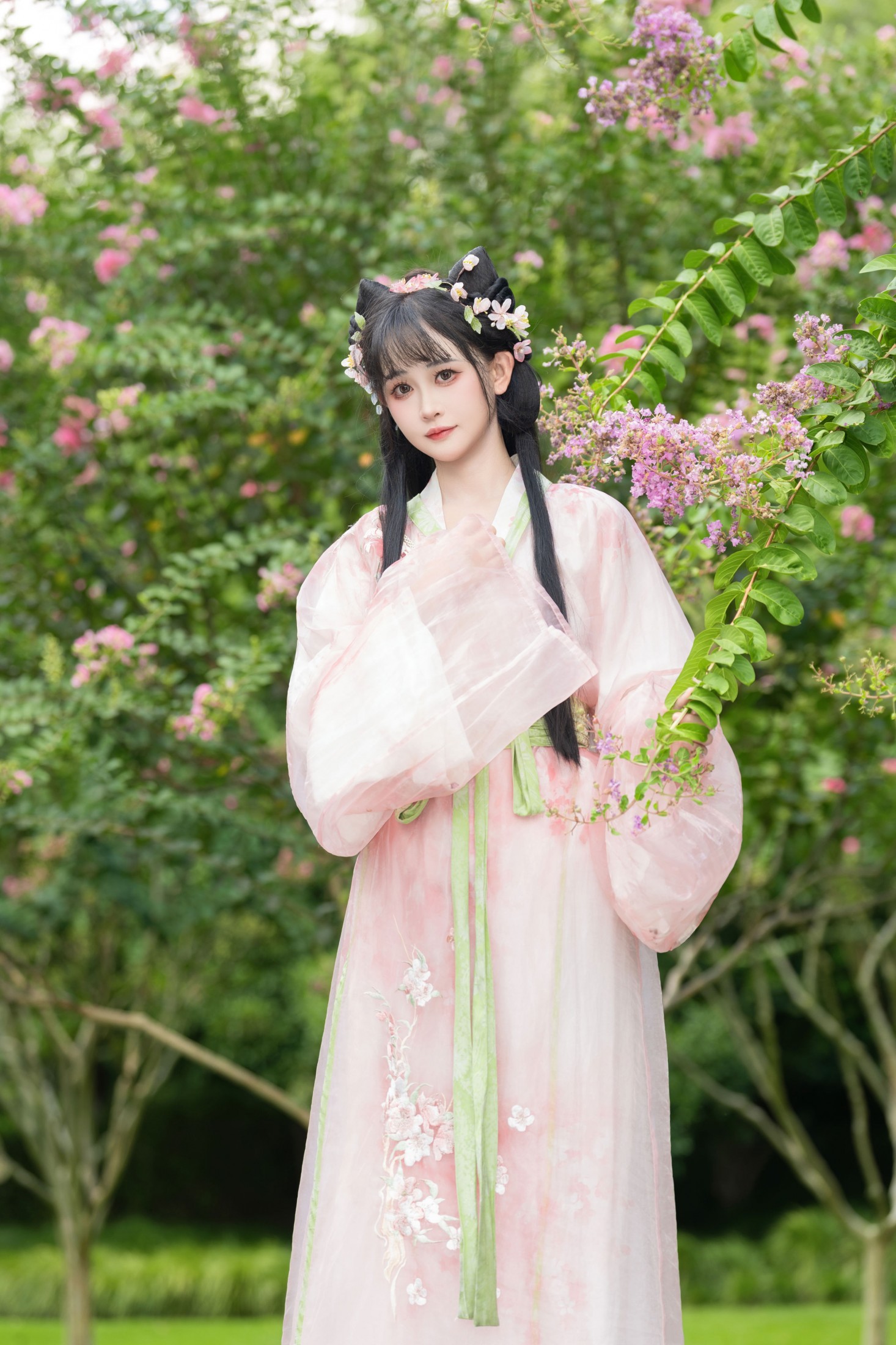 湫一只岁岁 – 《紫薇花开》[57P]-66COS