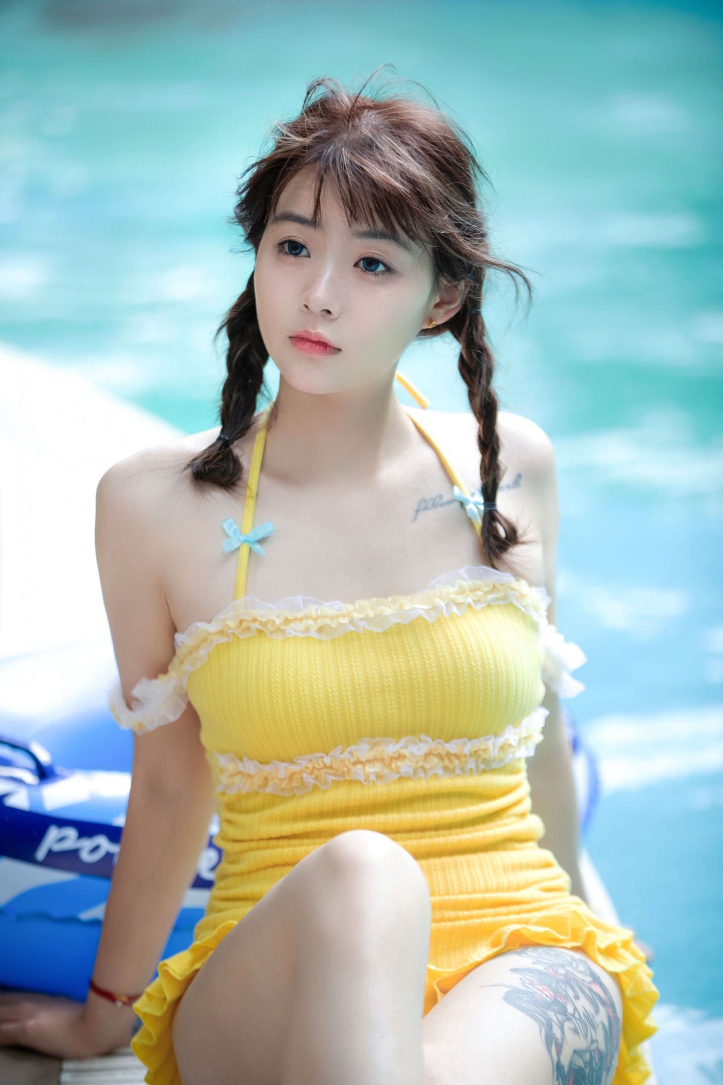 小林 – 《泳池的少女》[14P] 插图3